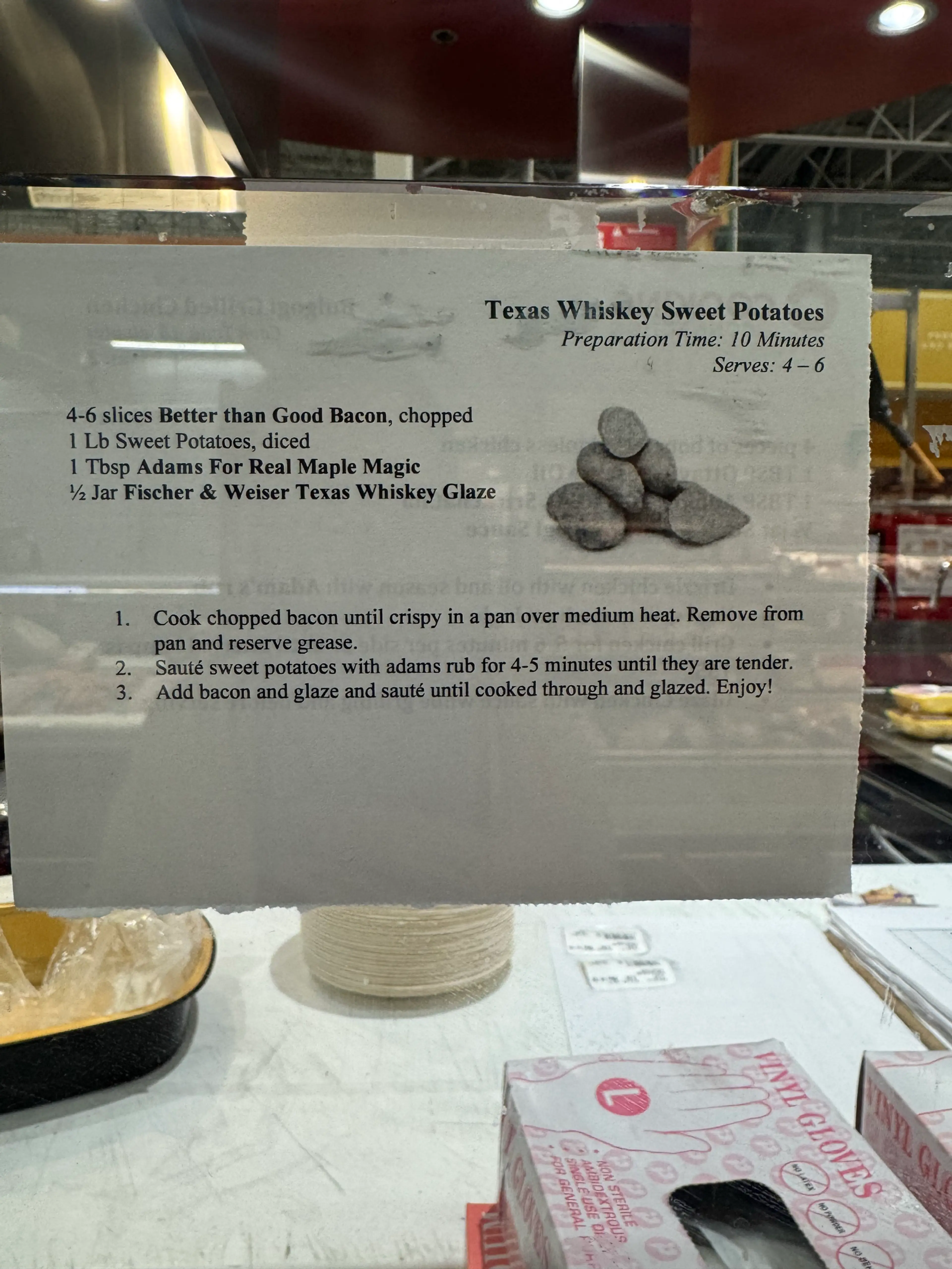 Texas Whiskey Sweet Potatoes