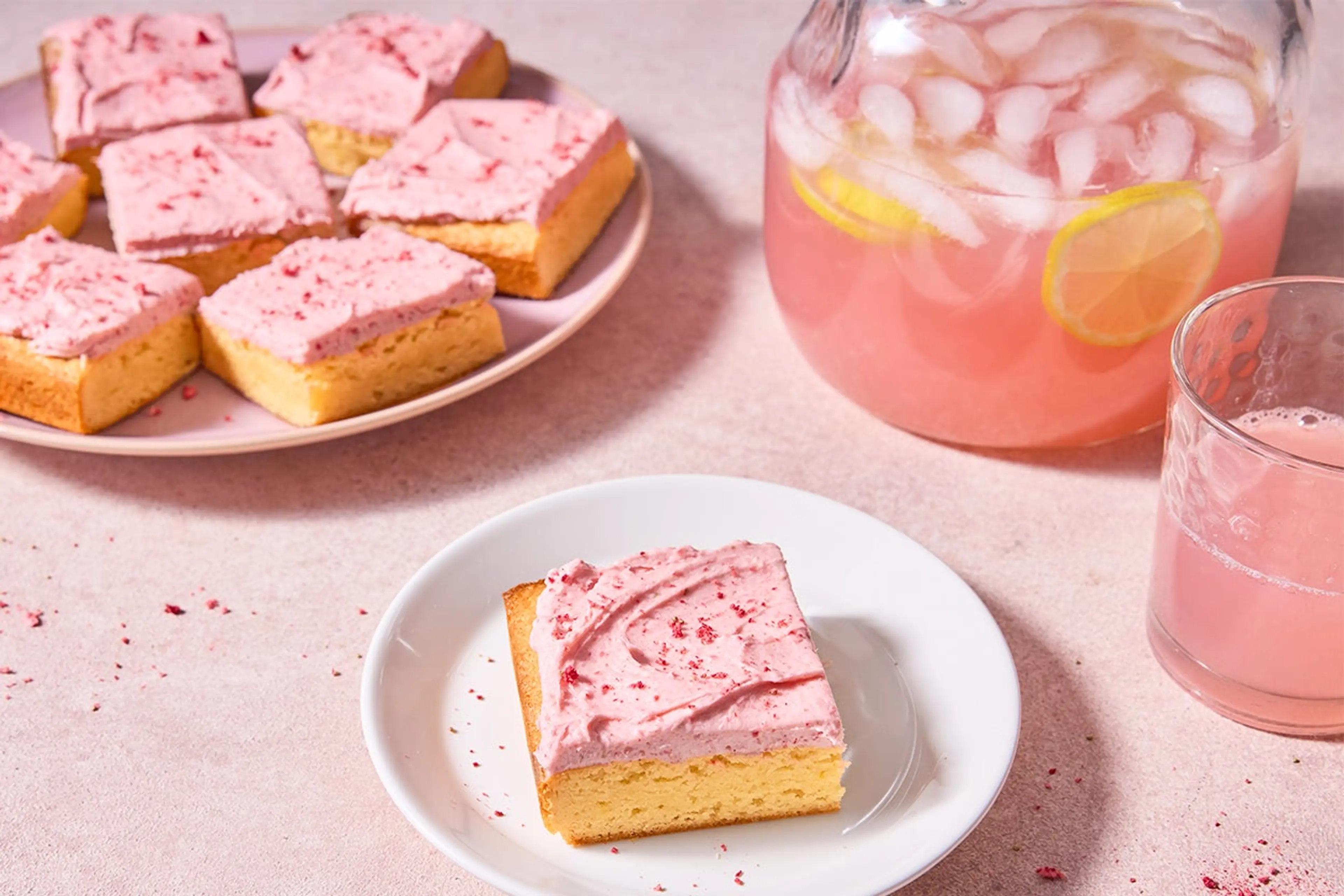 Strawberry Lemonade Bars