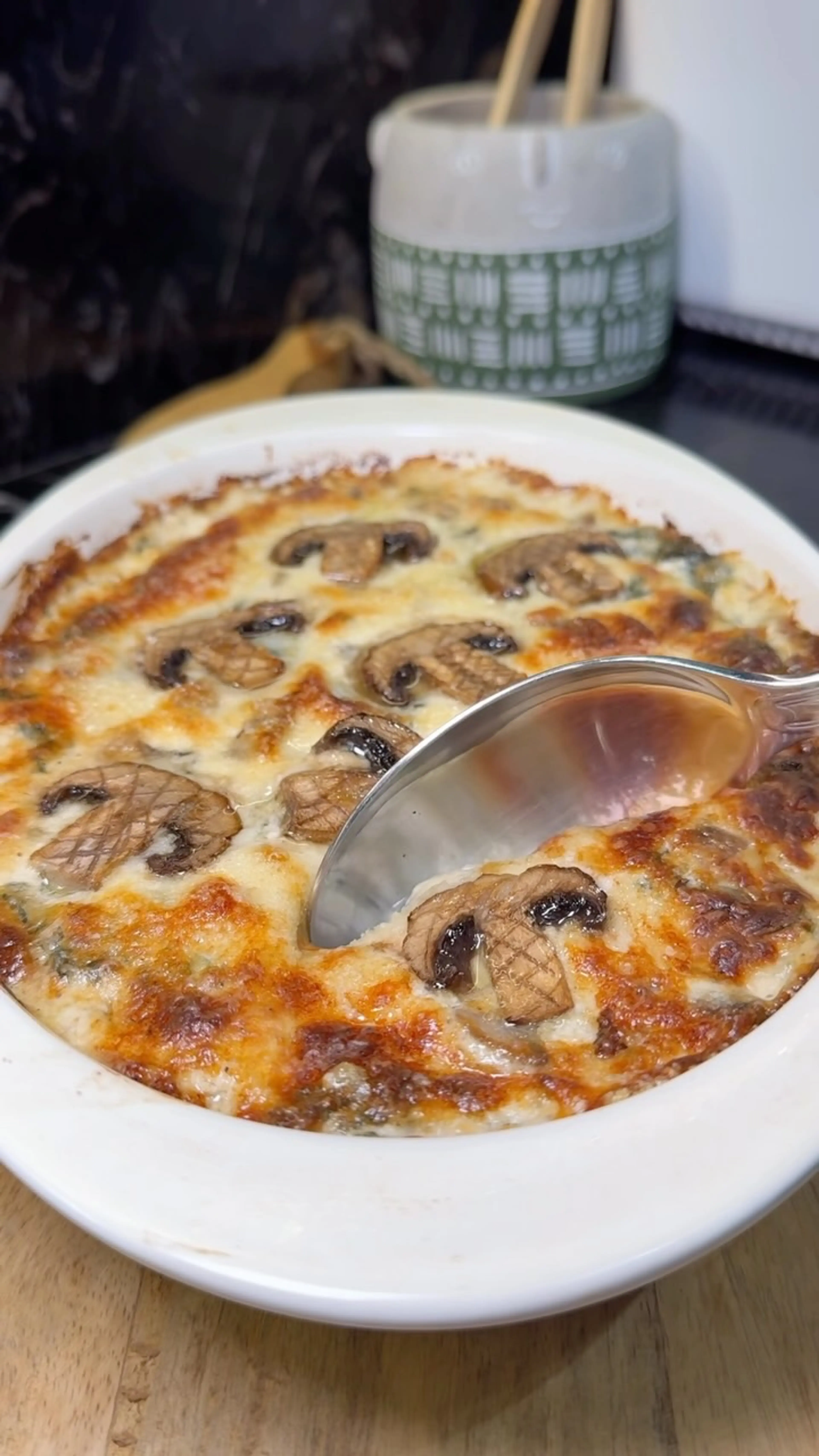 Stuffed Mushroom Dip