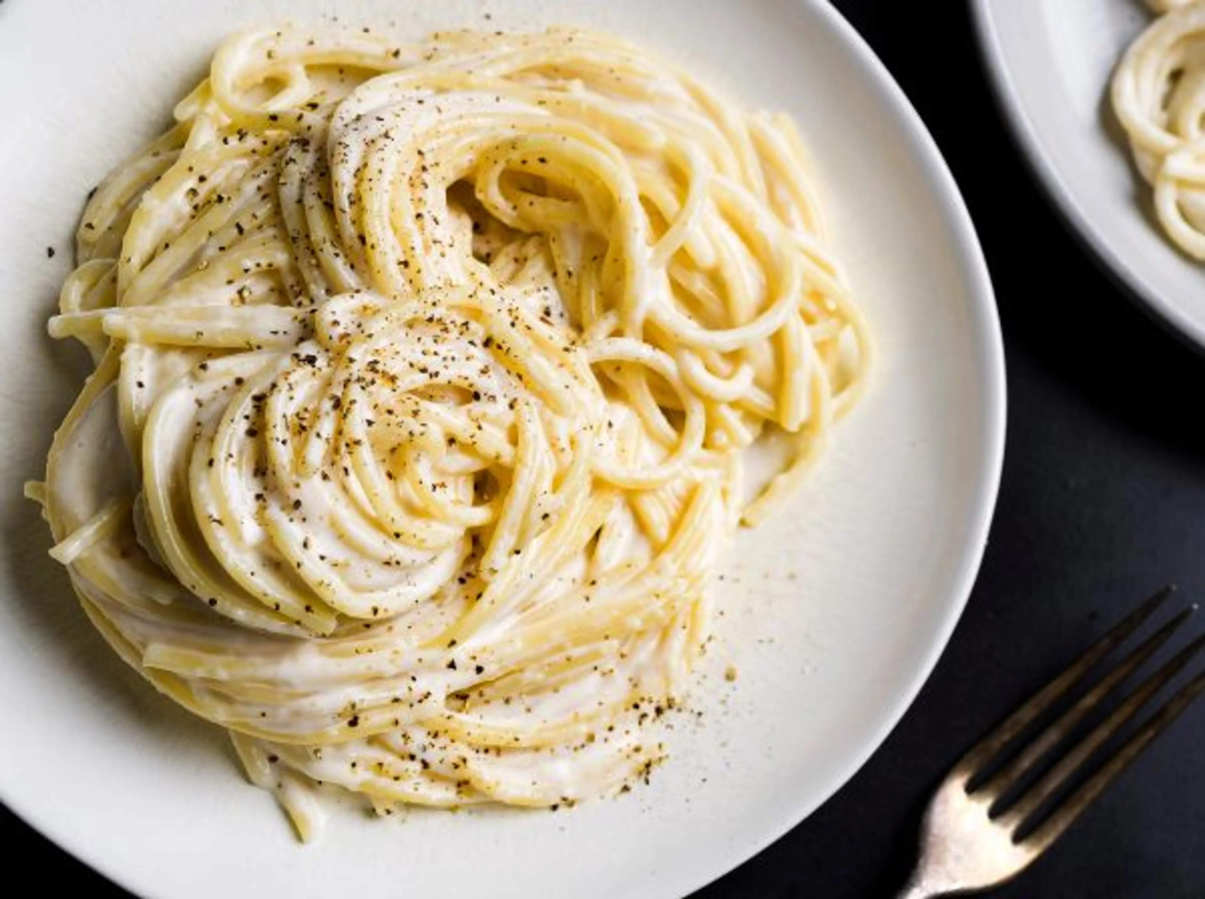 Pasta with Parmesan Cream
