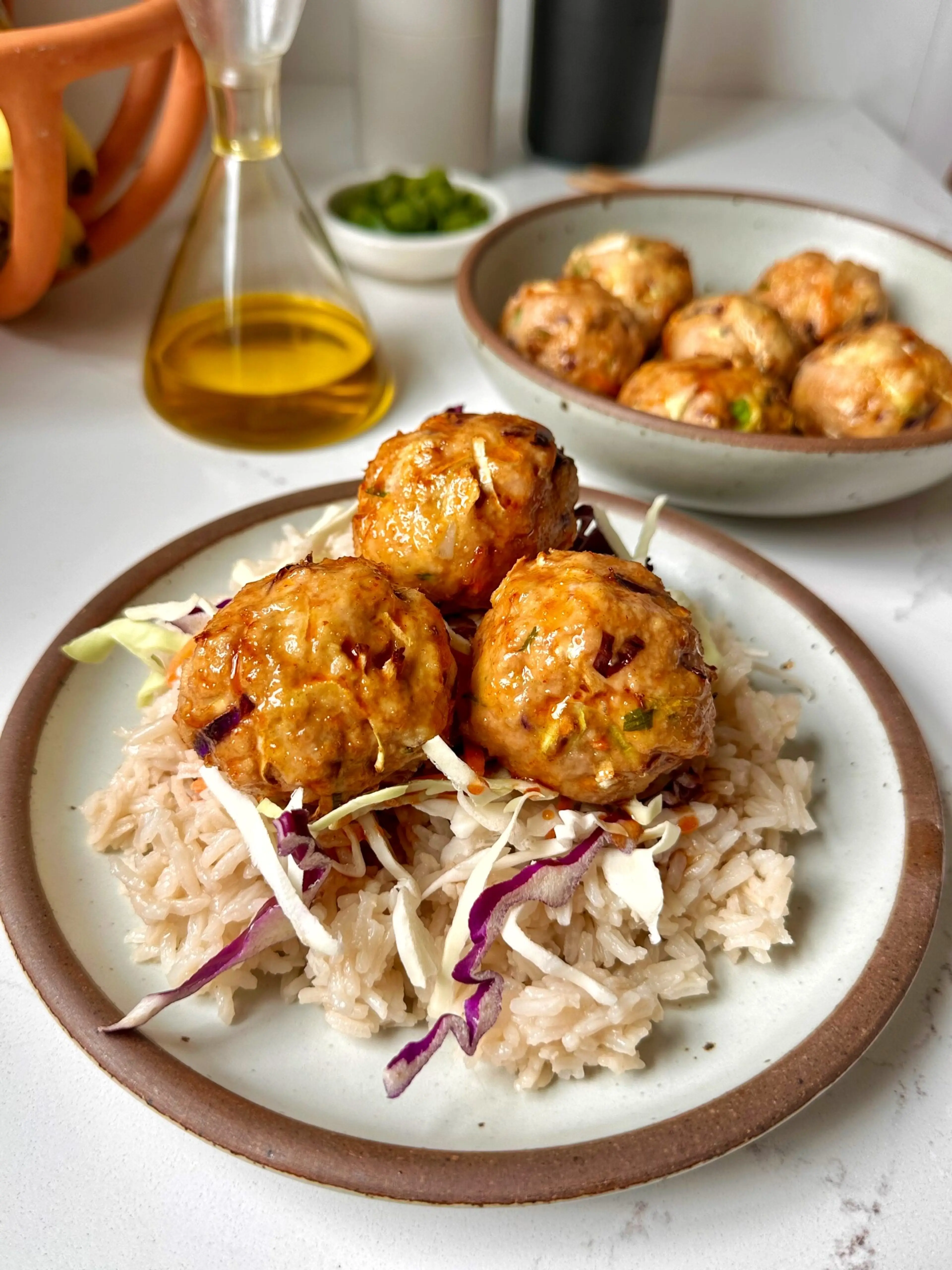 Delicious Turkey Egg Roll Meatballs
