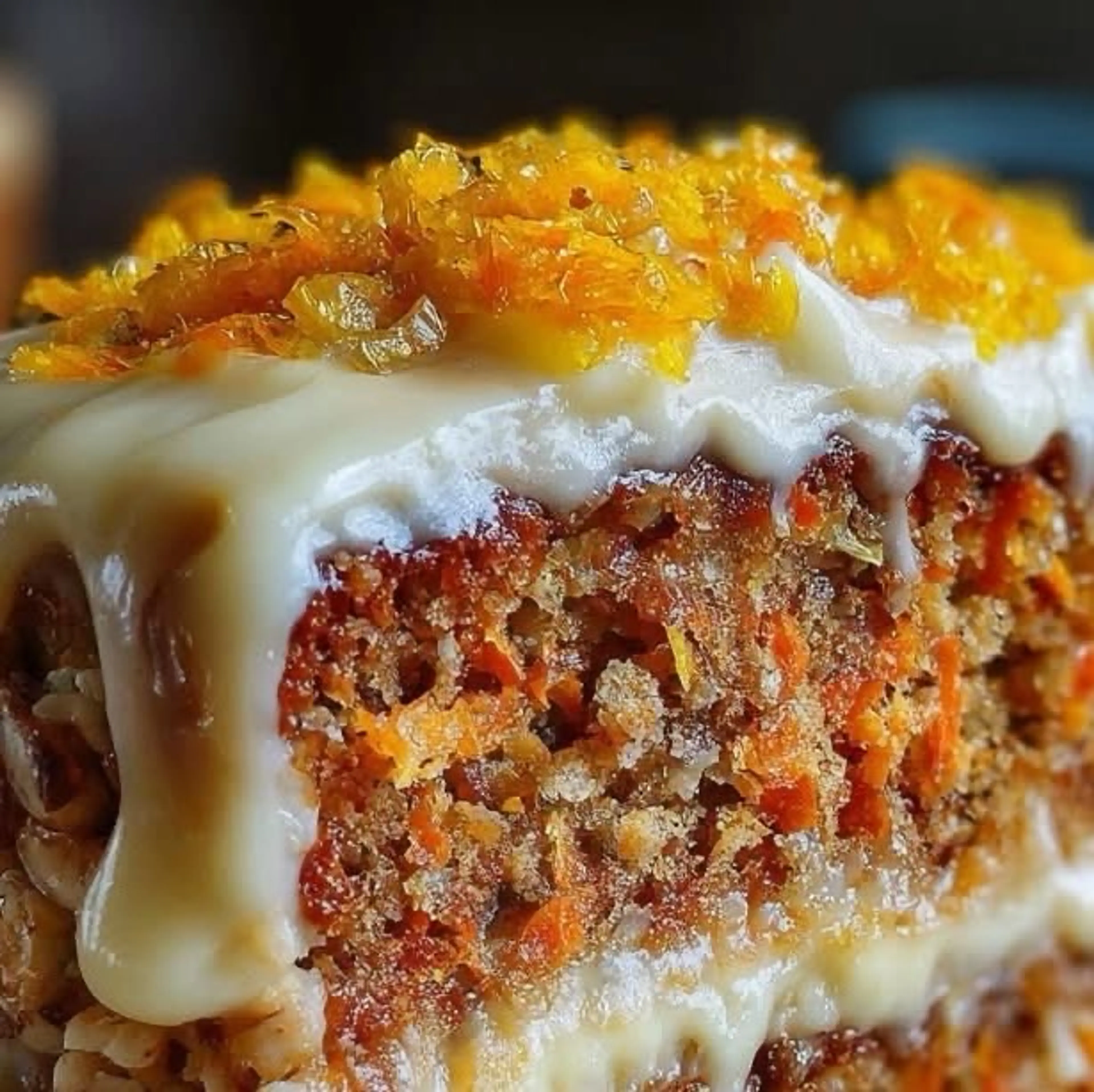 Carrot, Apple & Oat Cake