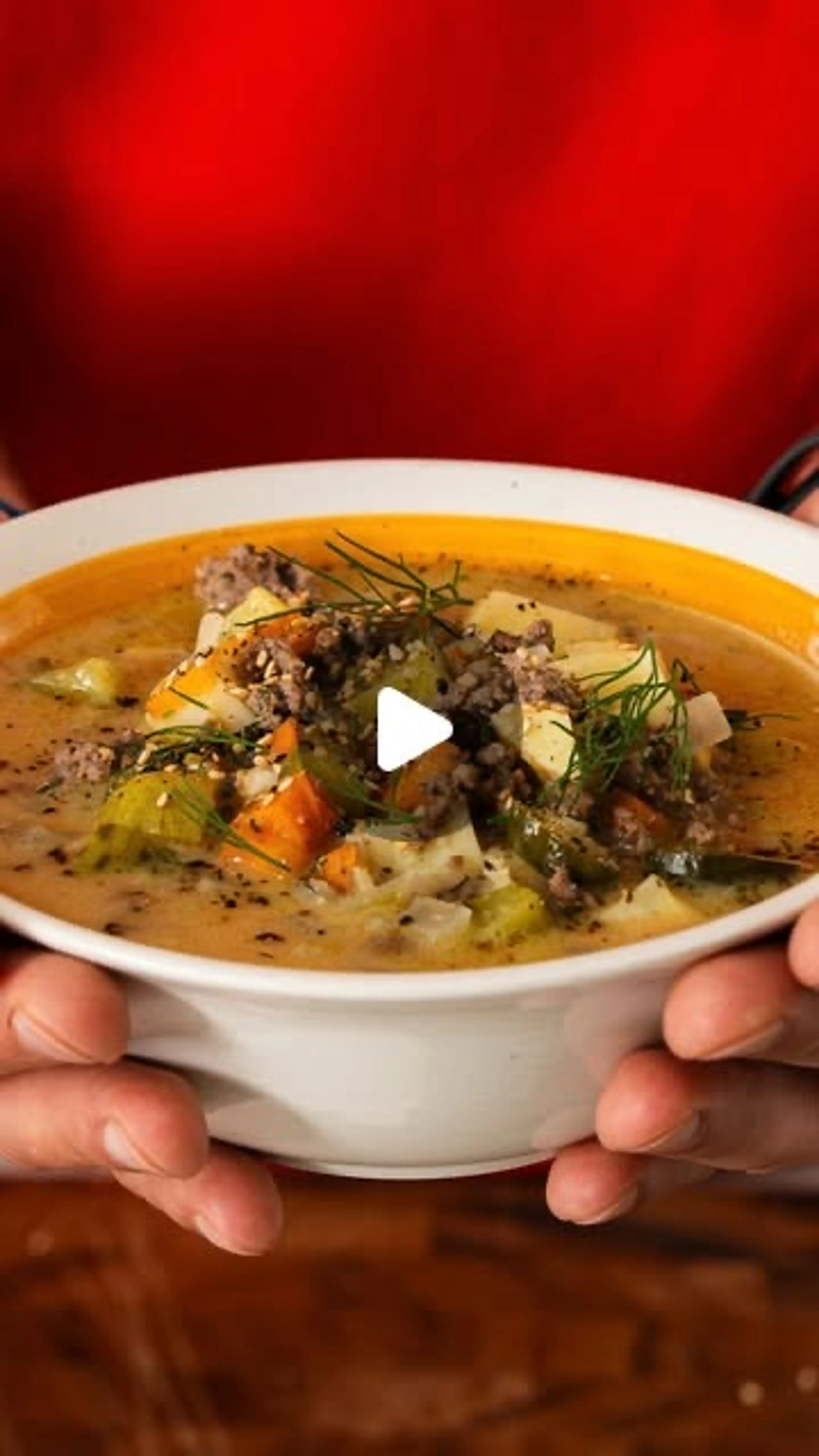 Andy’s Ground Beef Soup