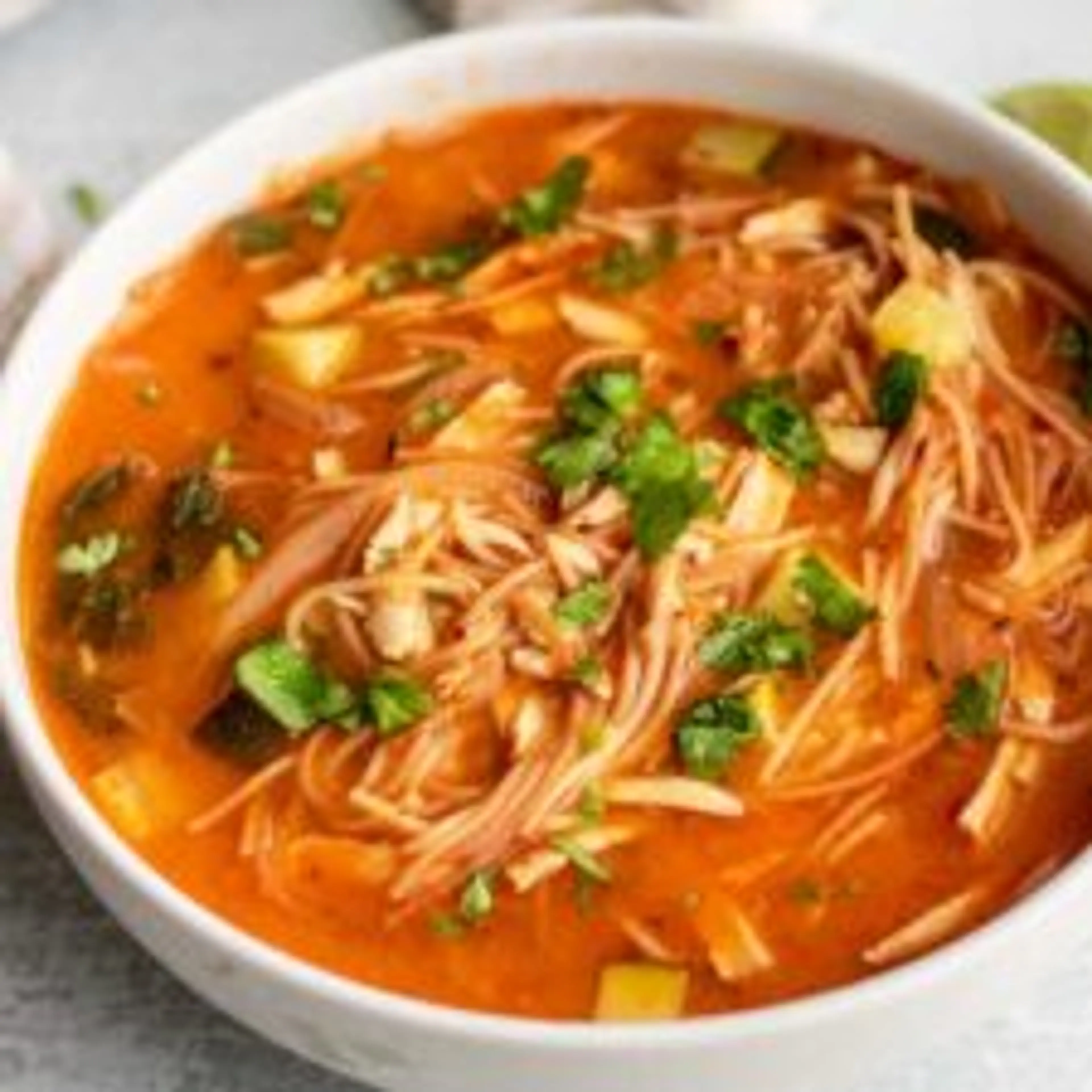 Shredded Tofu Noodle Soup
