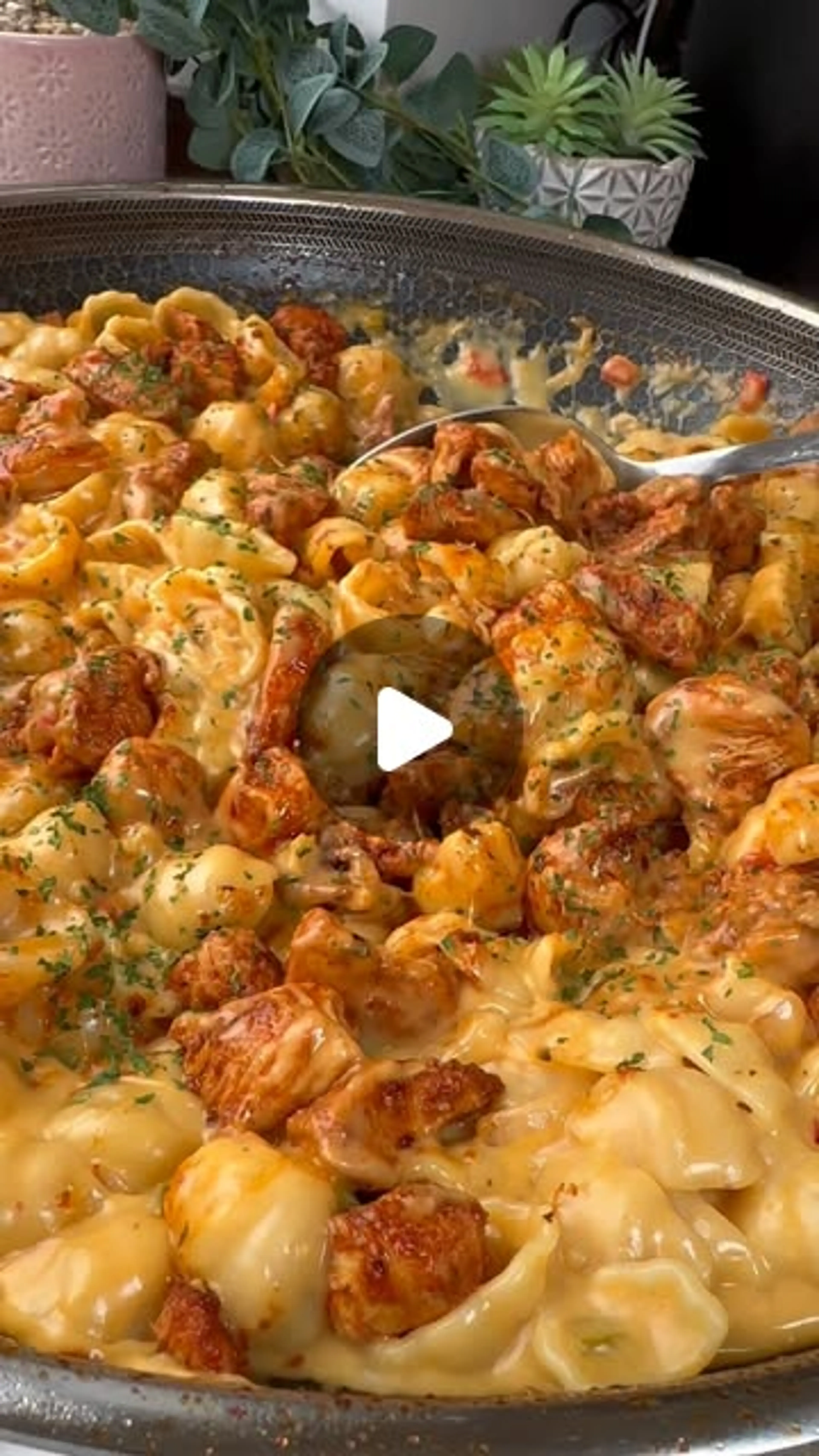 Fajita Chicken Mac N Cheese