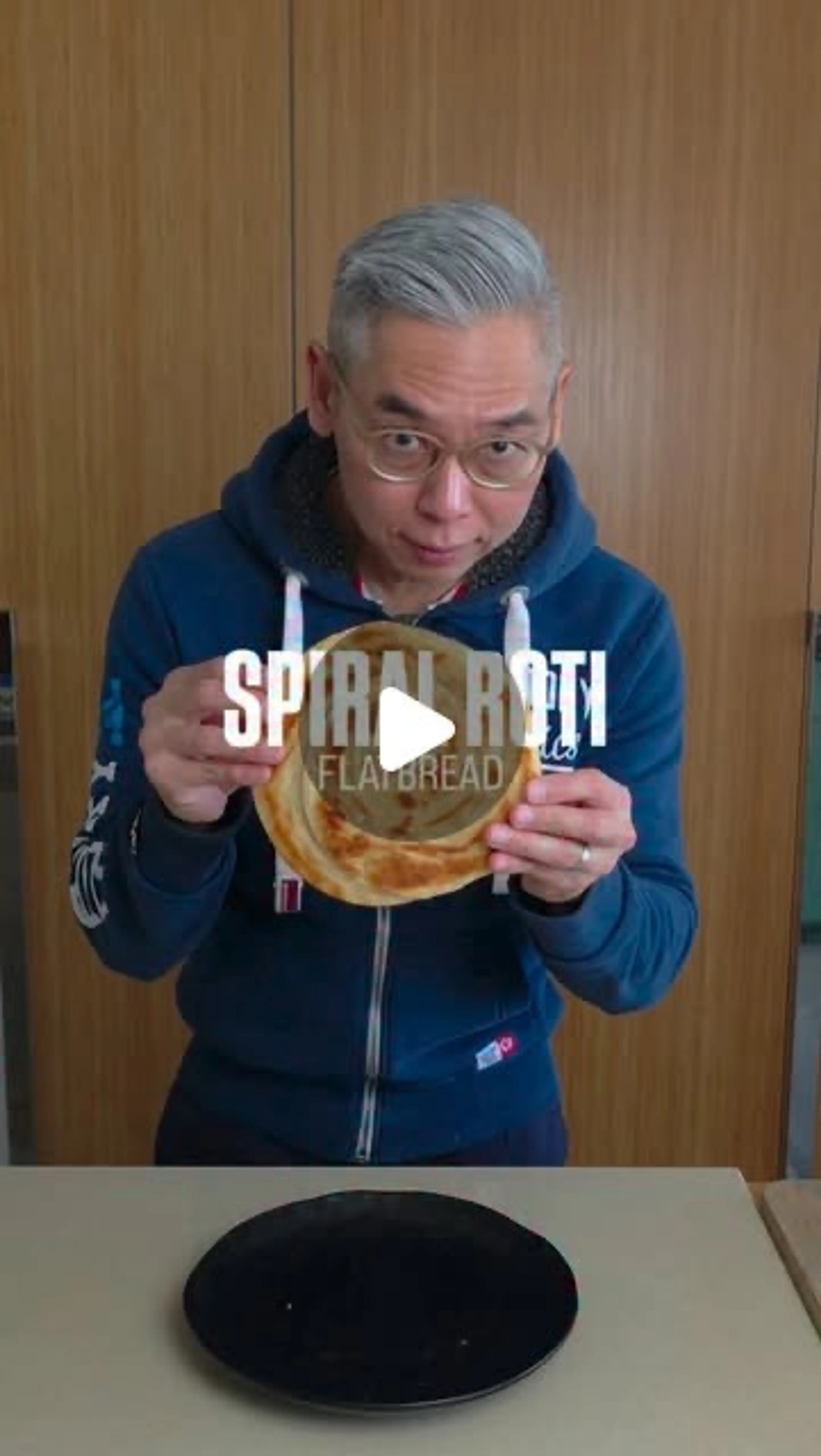 Spiral Roti Flatbread