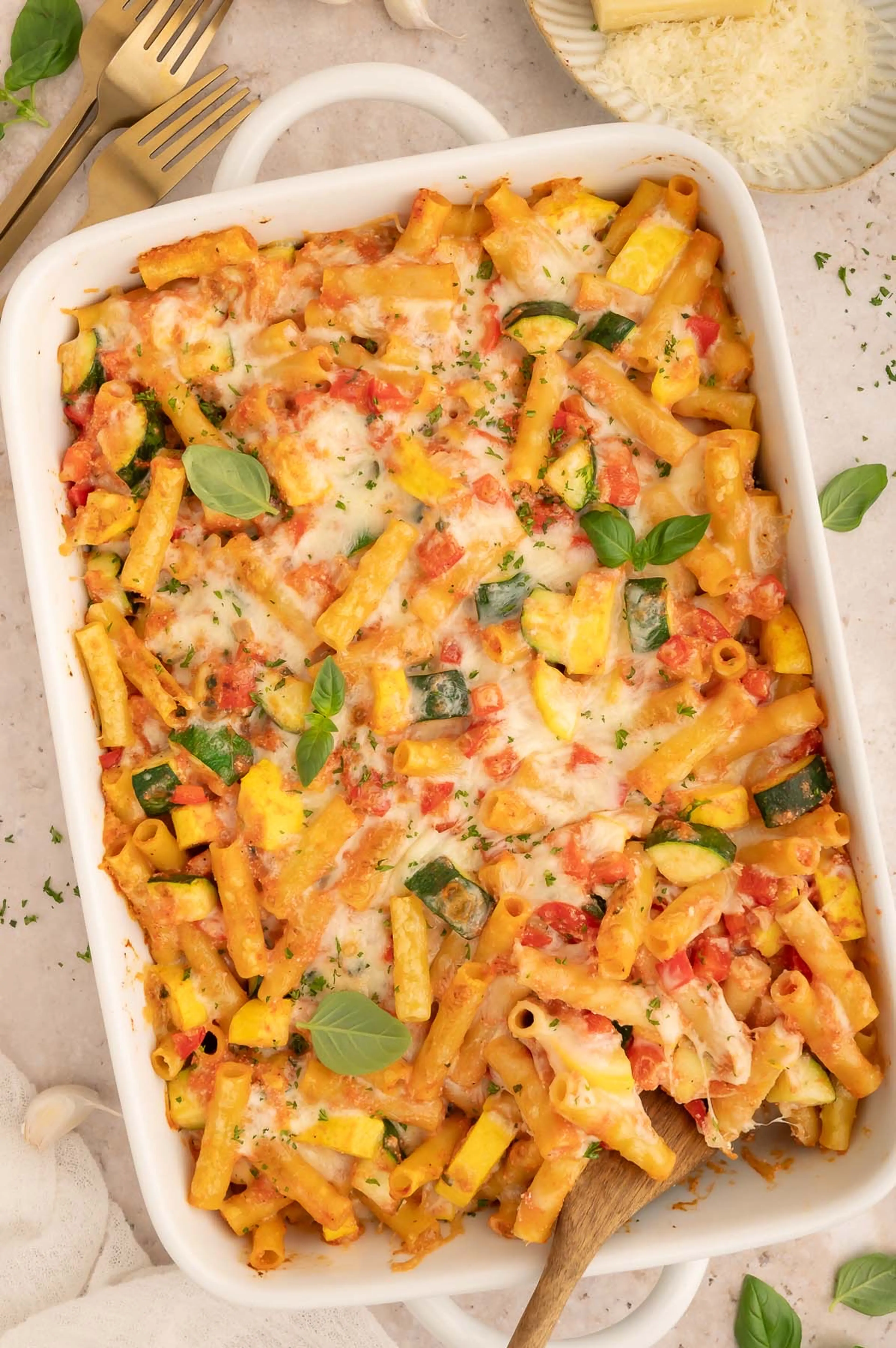 Vegetable Baked Ziti