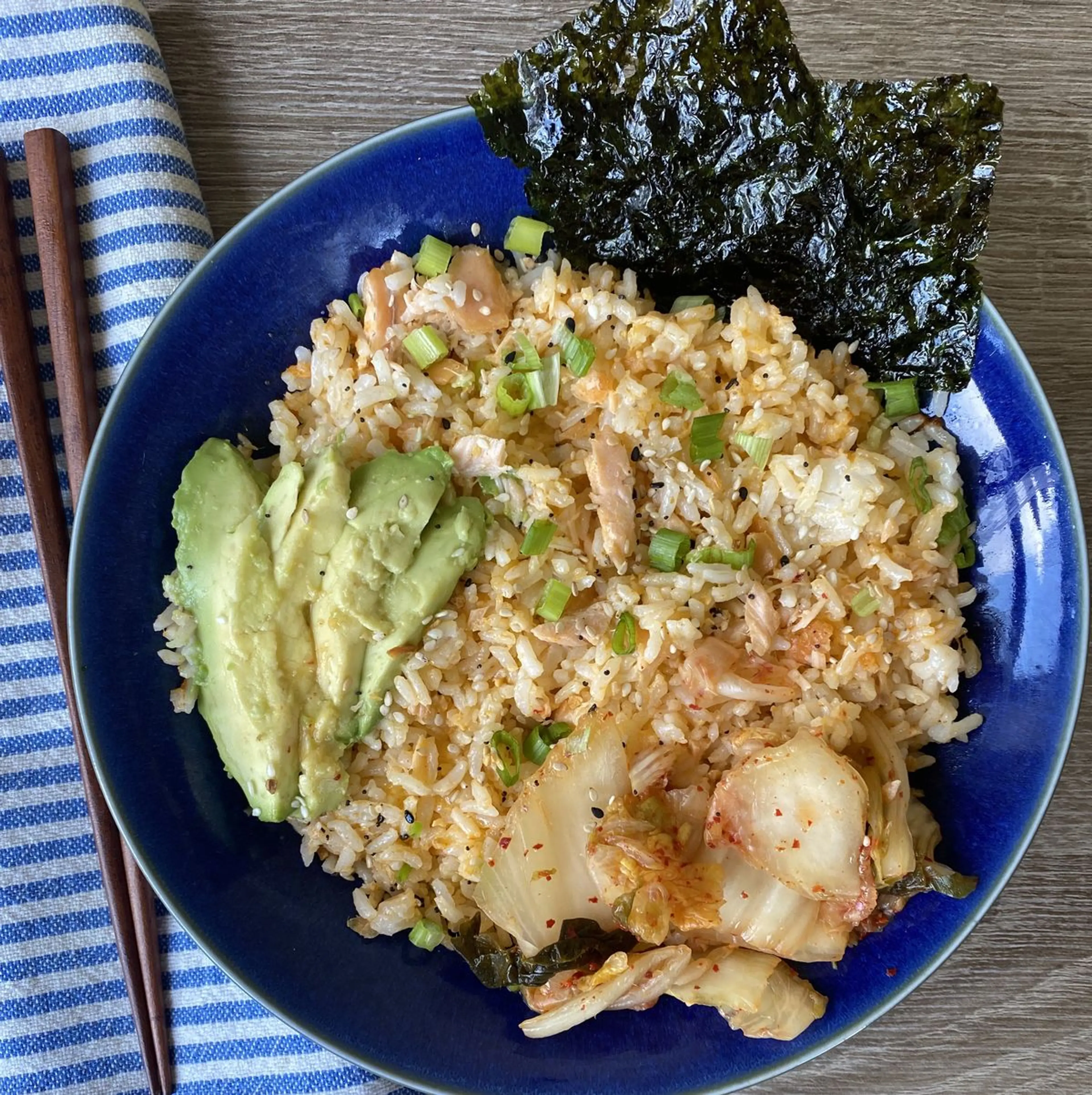TikTok Salmon Rice Bowl