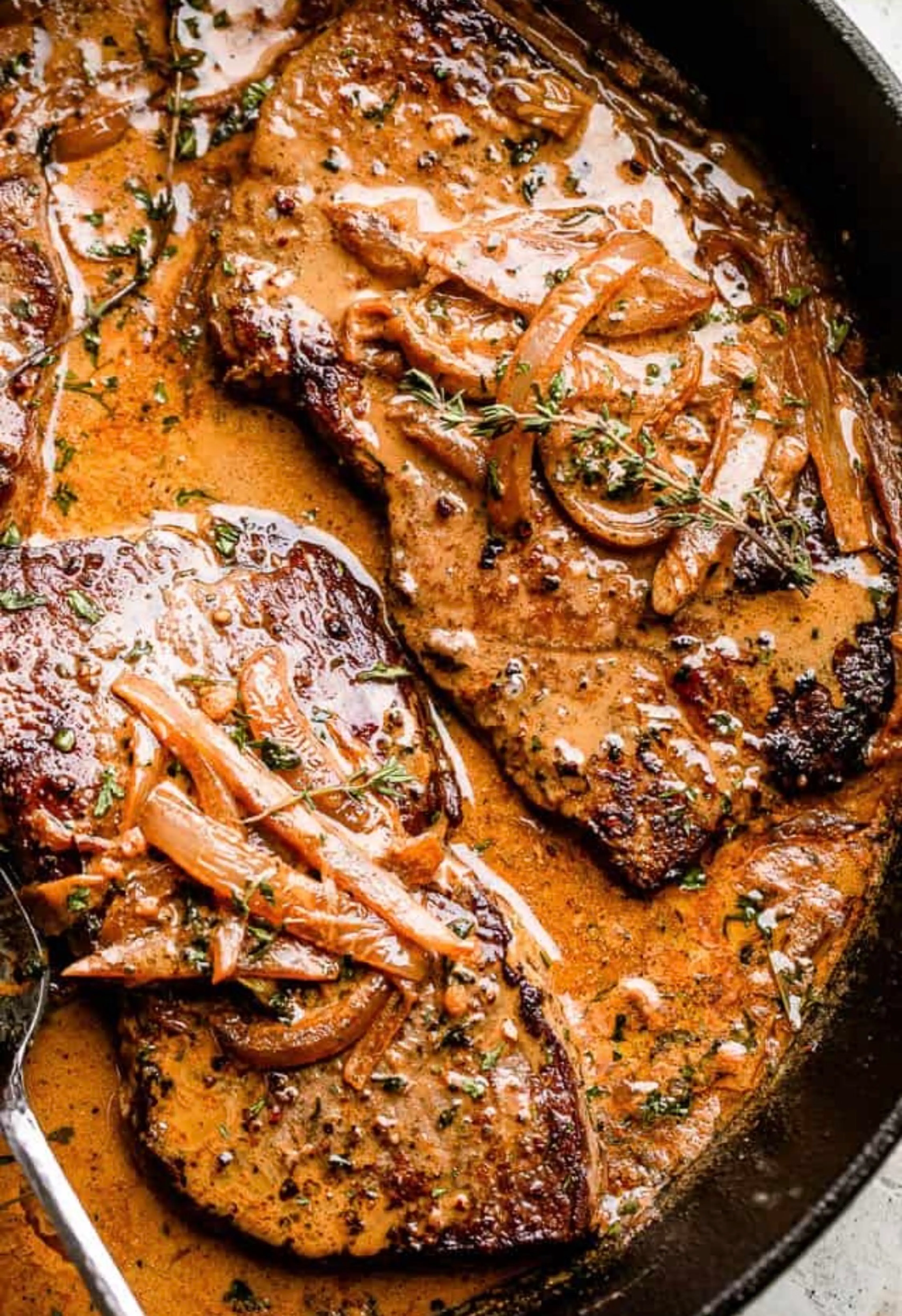 Slow-Simmered Eye of Round Steak & Gravy