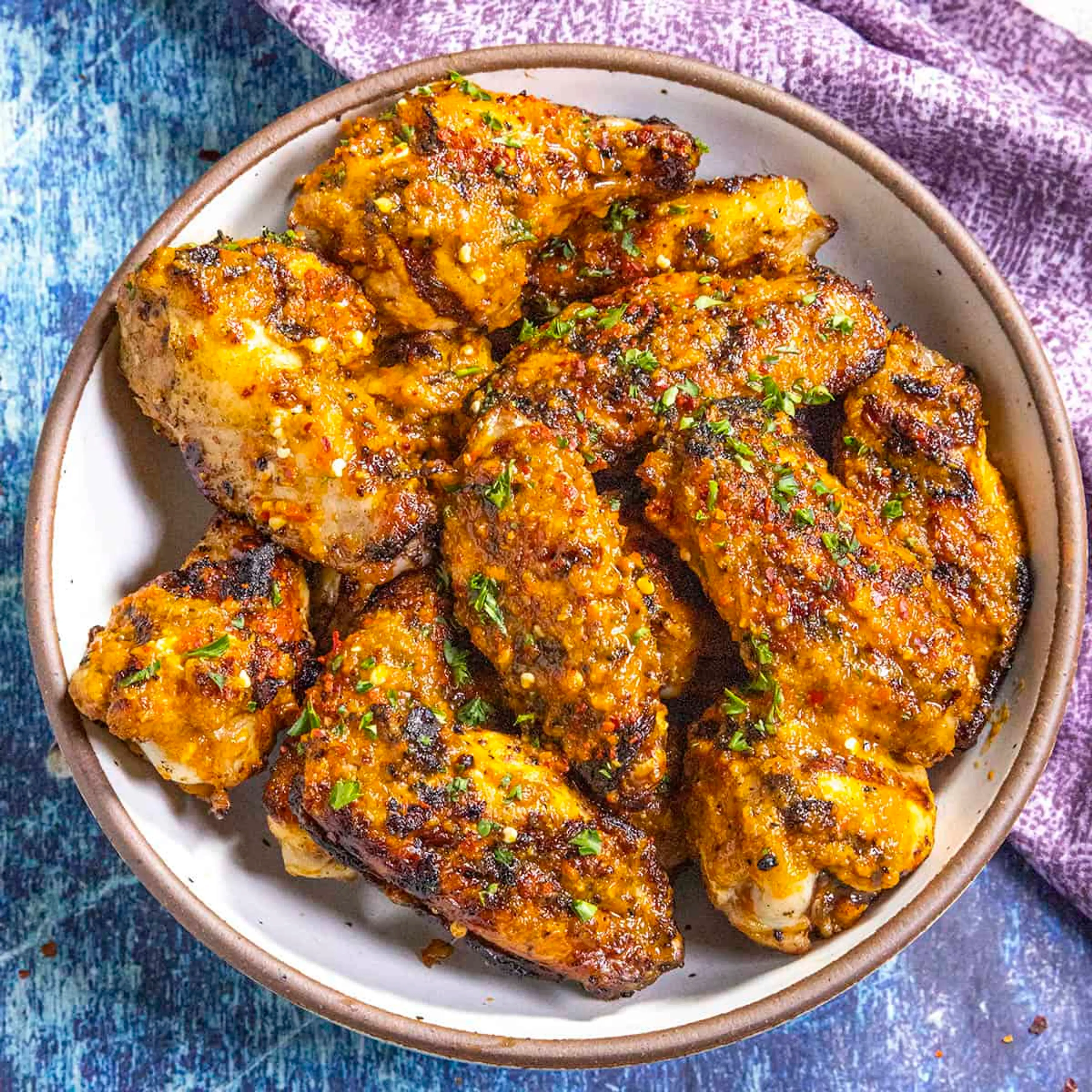 Grilled Peri Peri Chicken Wings Recipe