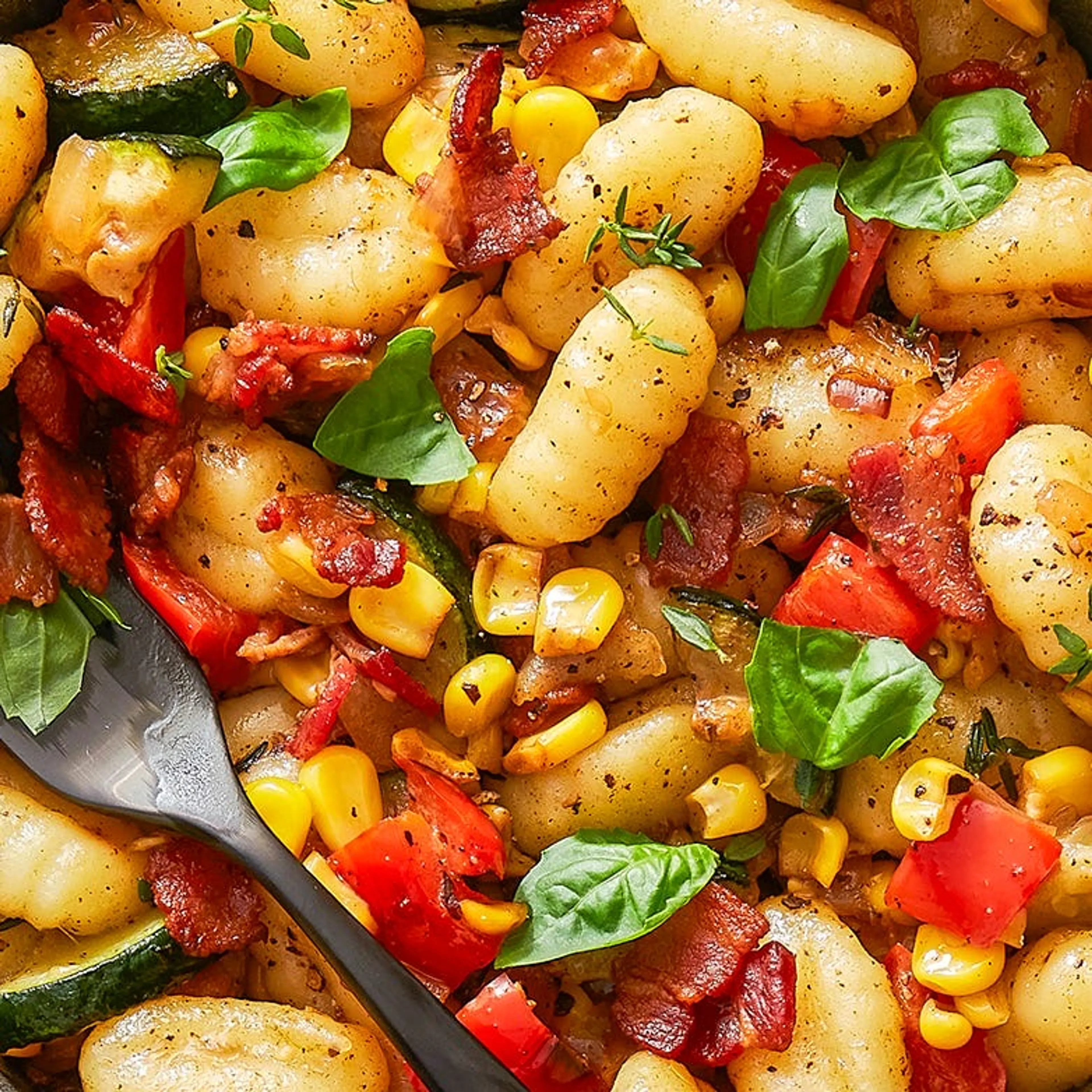 Succotash-Inspired Gnocchi