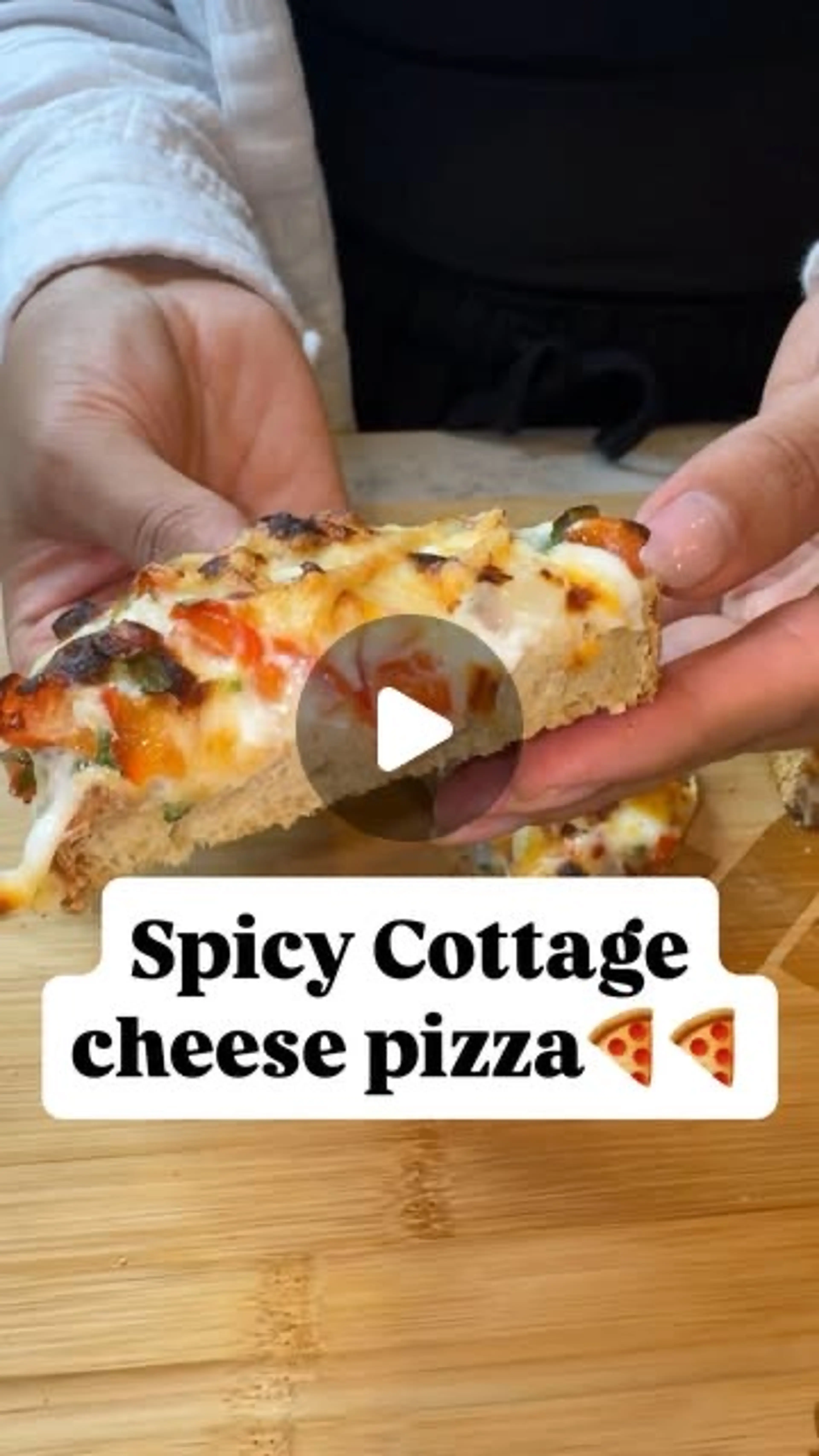 Spicy Cottage Cheese Pizza
