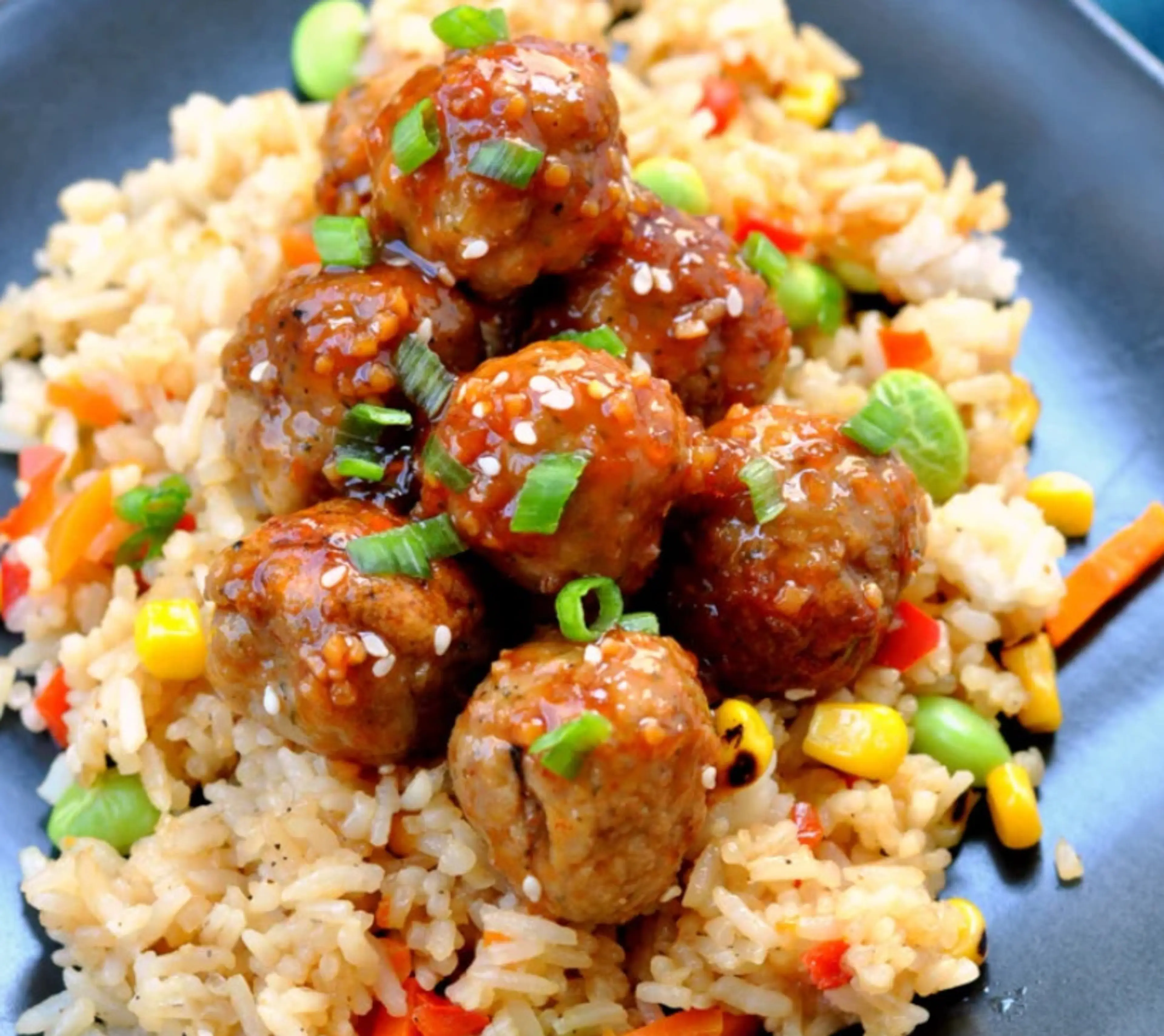 Meatball Fried Rice