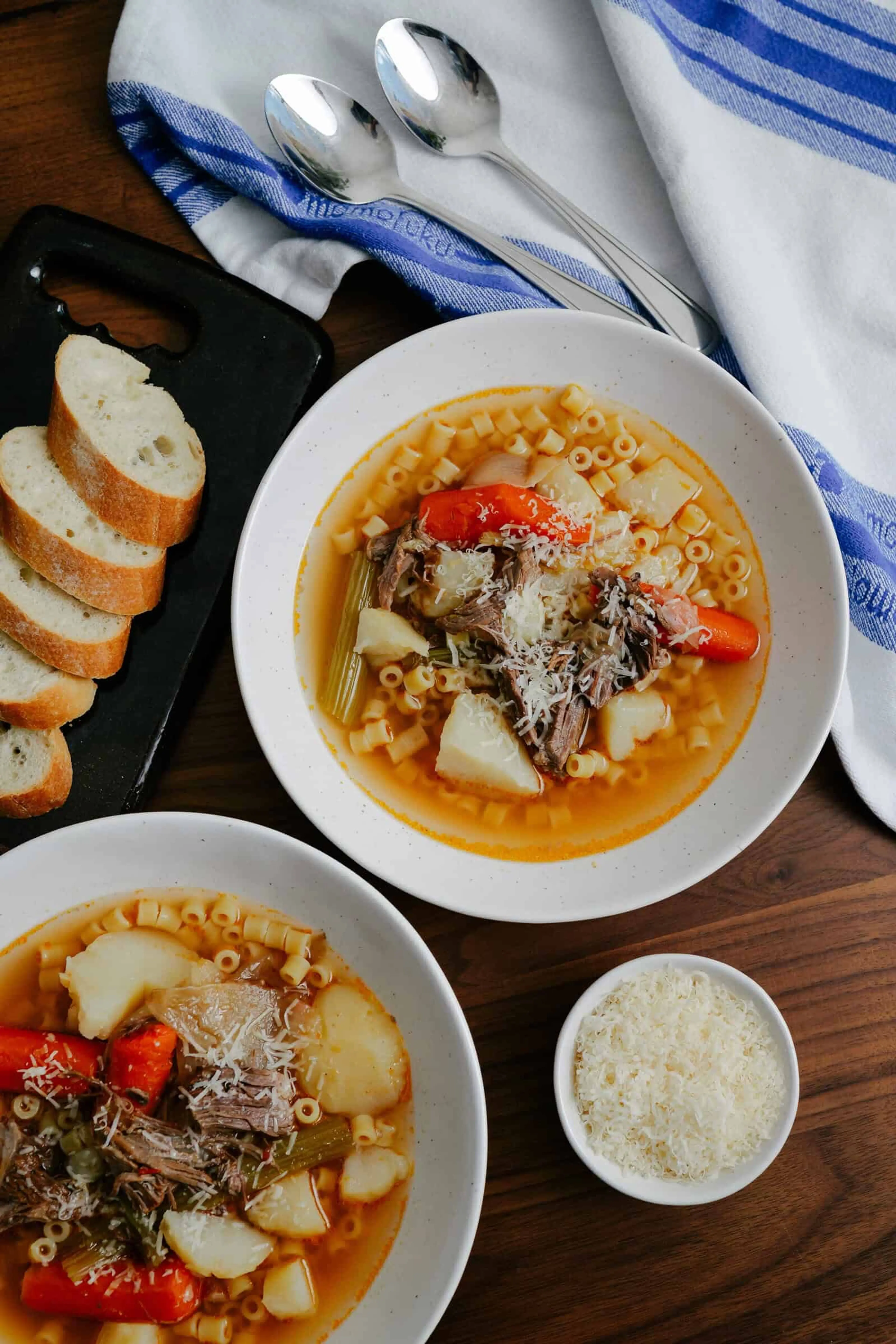 Beef Short Rib and Vegetable Soup