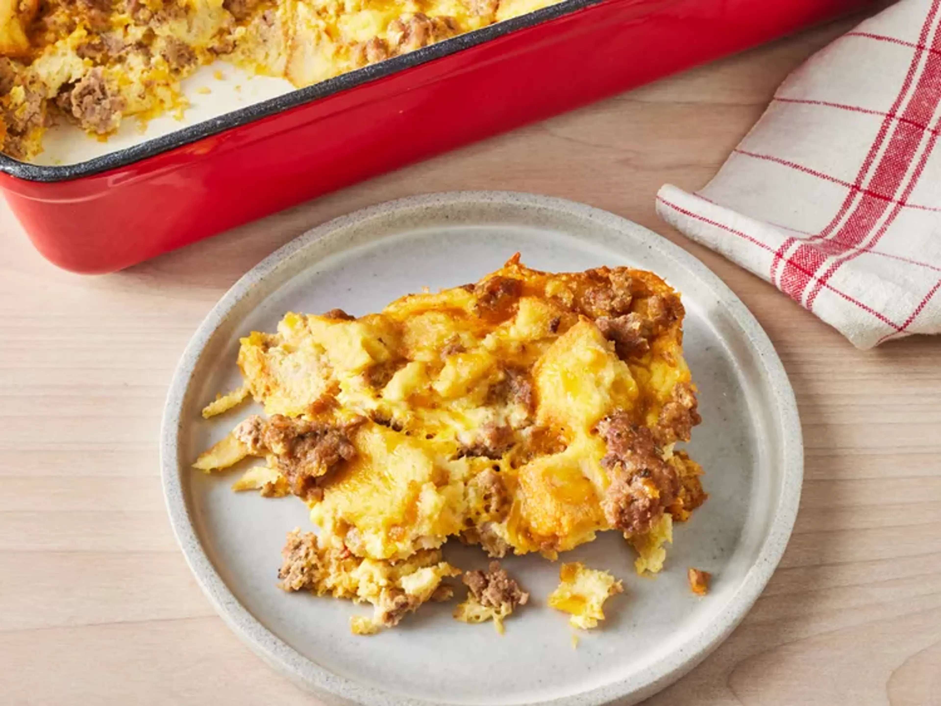 Breakfast Sausage Casserole (Emily Zinsmeister)