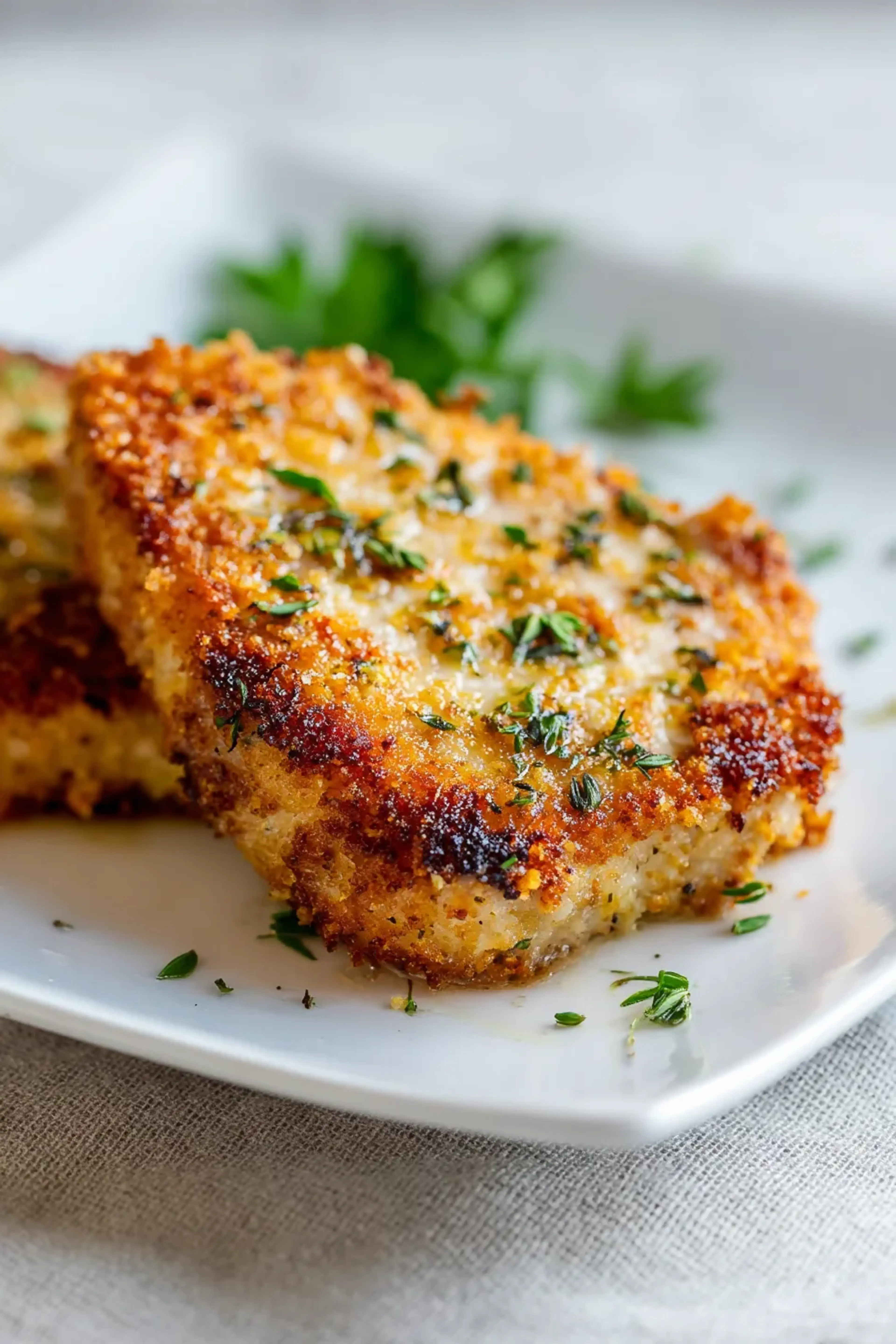 Parmesan Baked Pork Chops