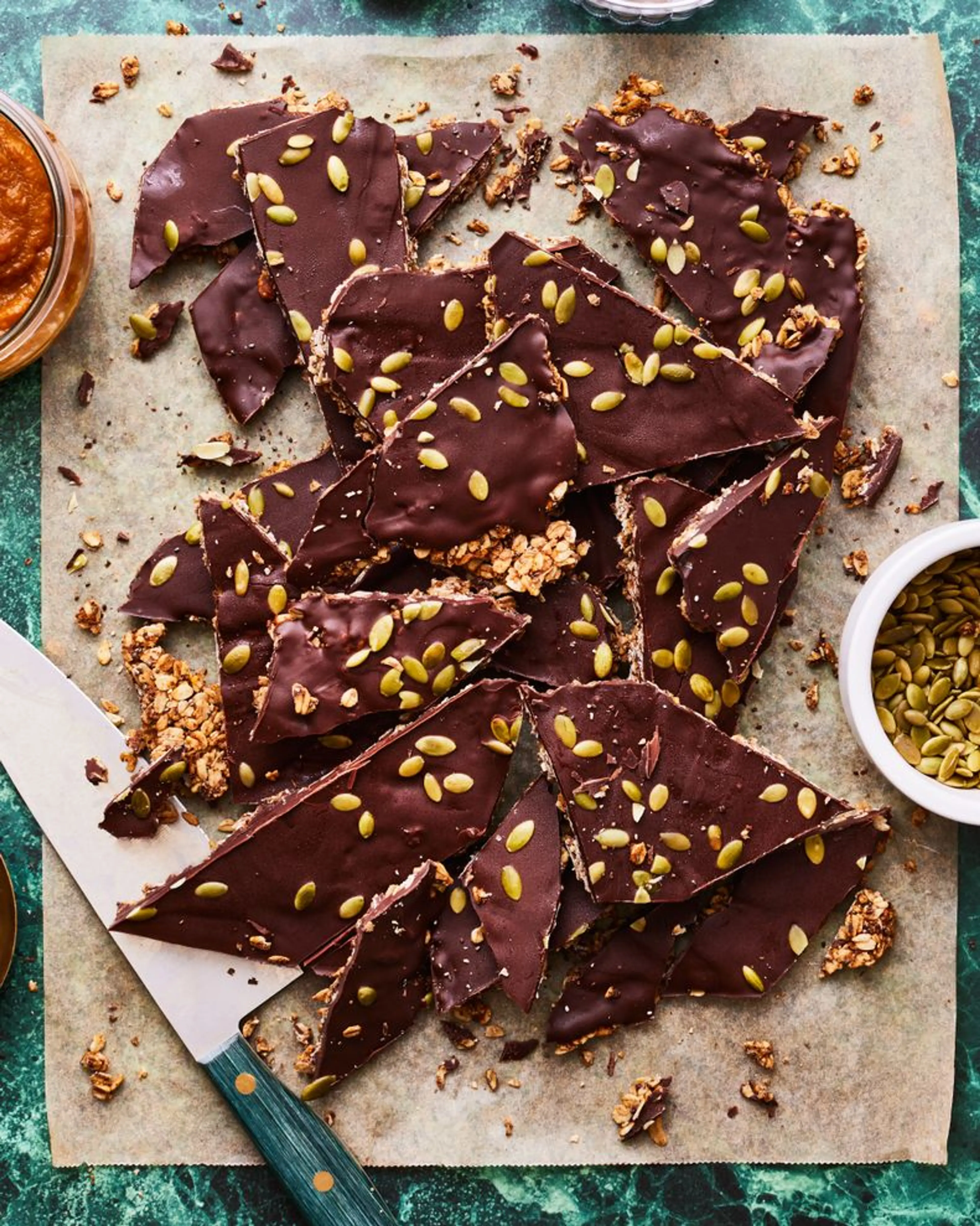 Copycat Trader Joe's Pumpkin Granola Bark