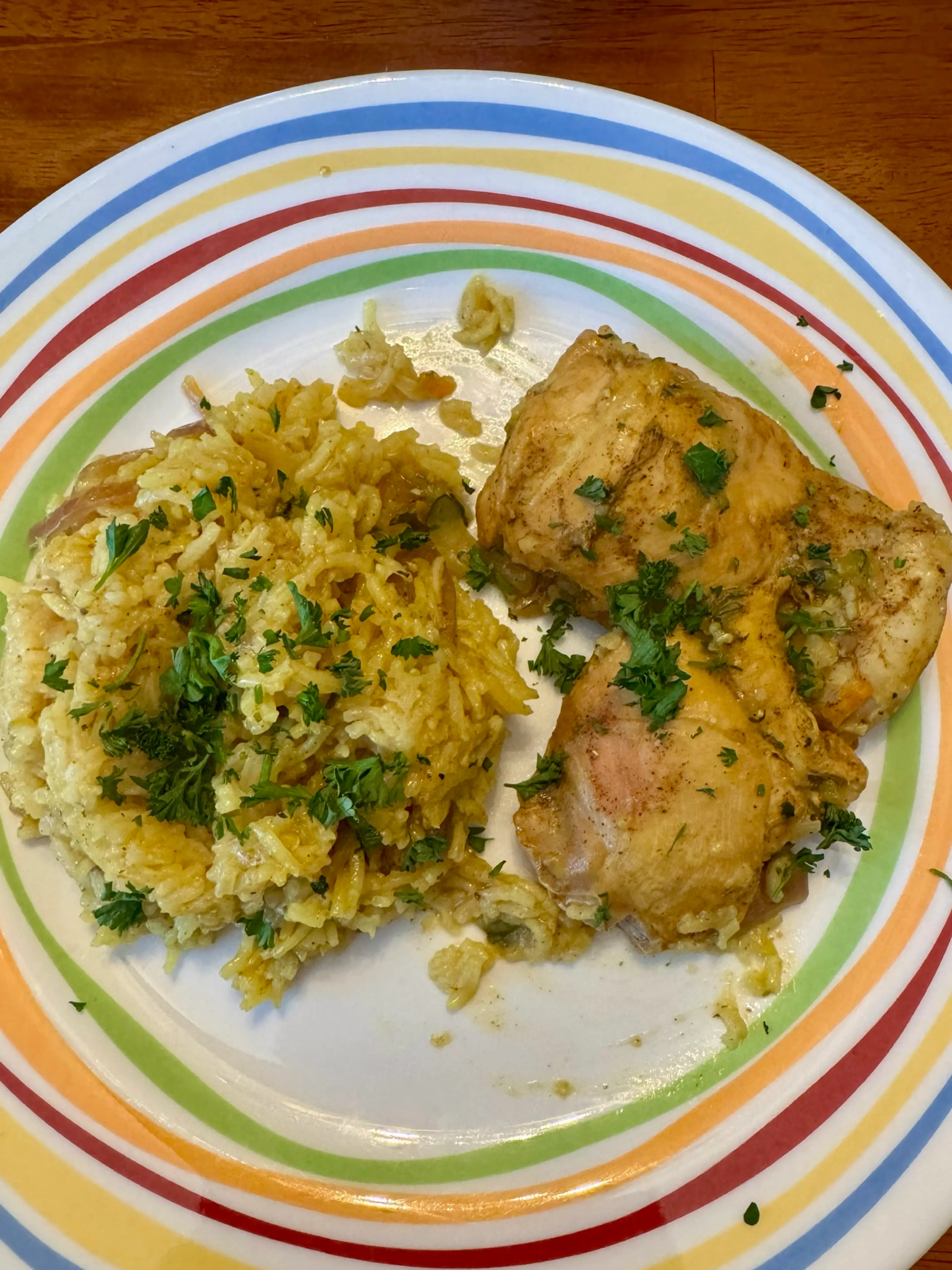 Chicken Shawarma And Rice