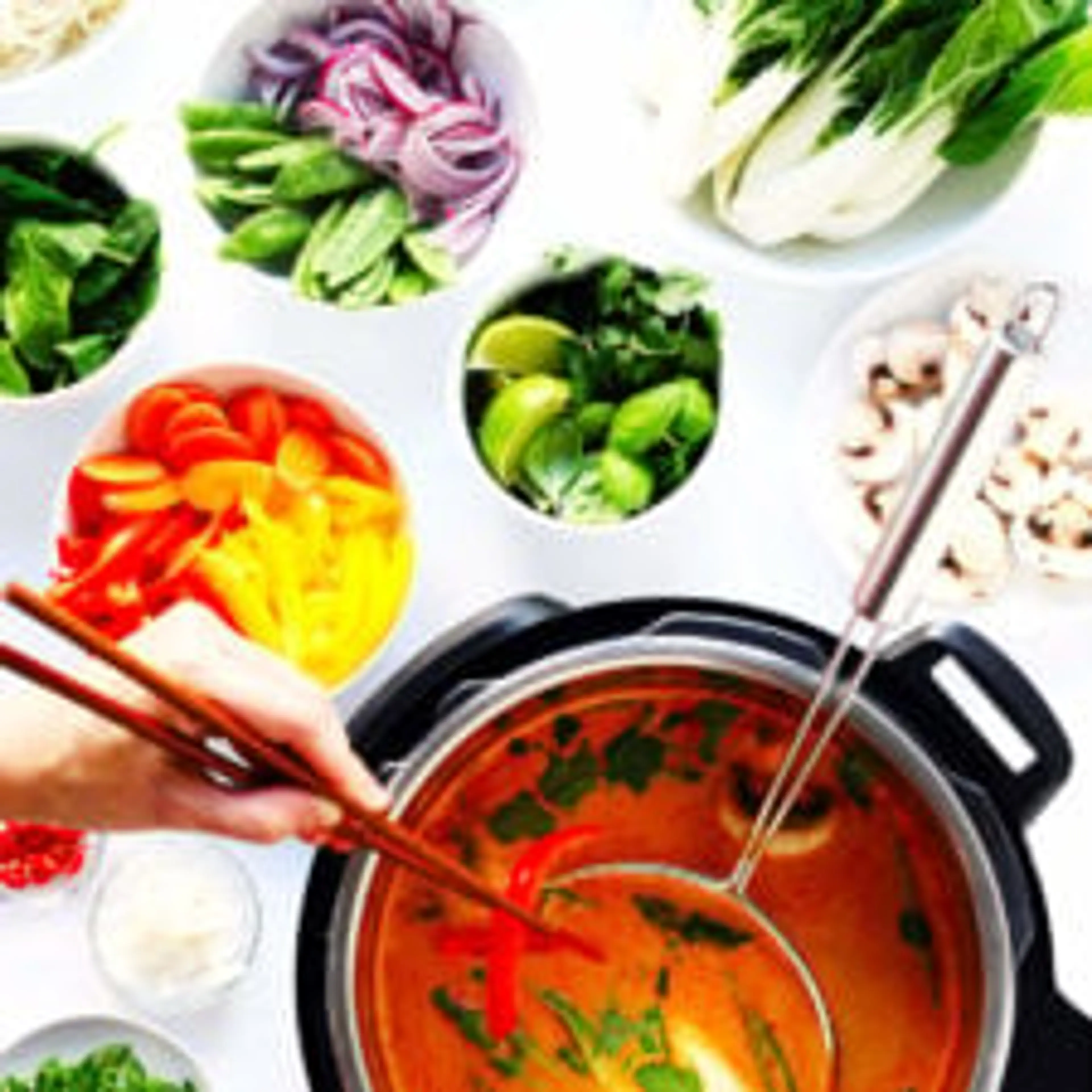 Easy Thai Coconut Curry Hot Pot