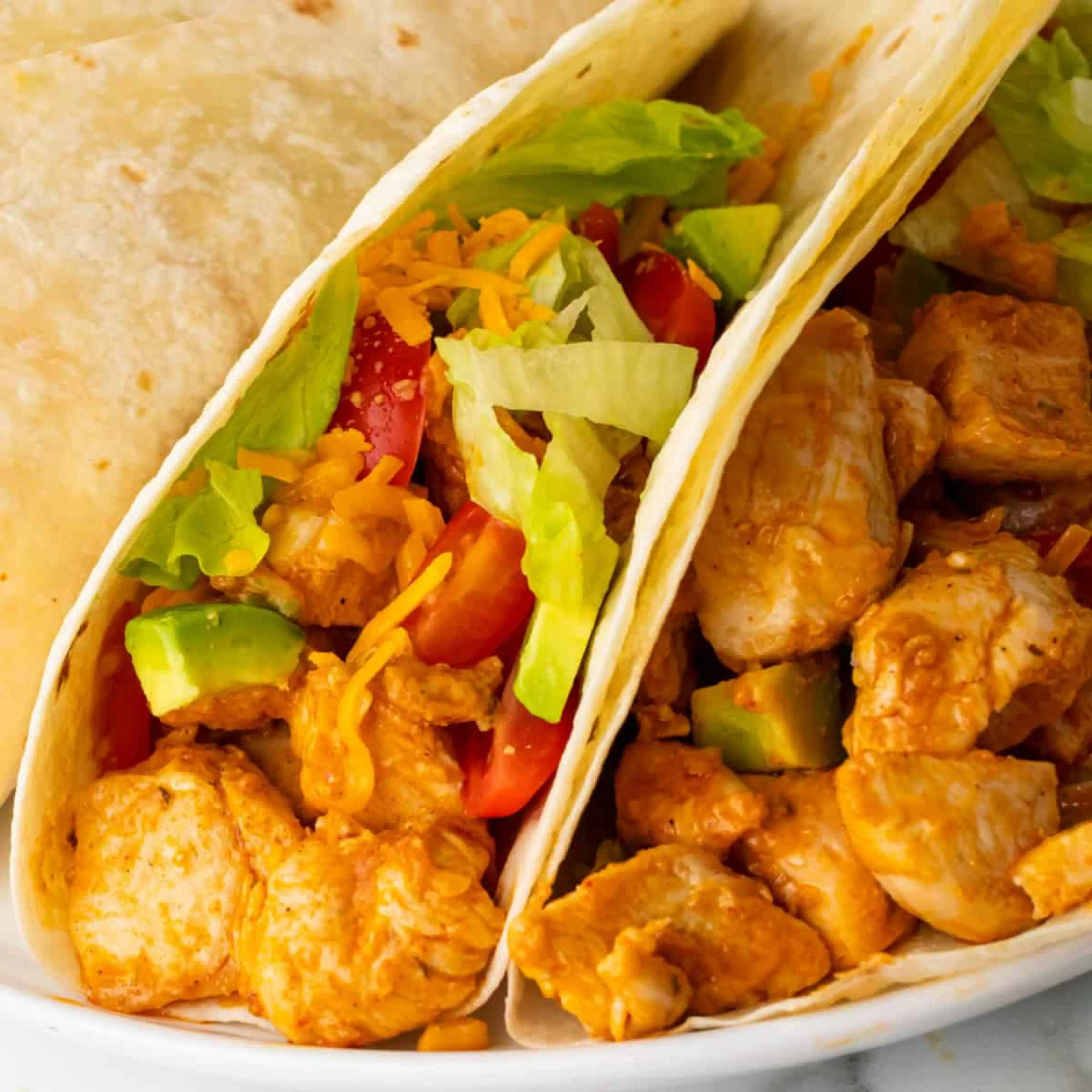 EASY Ranch Chicken Tacos