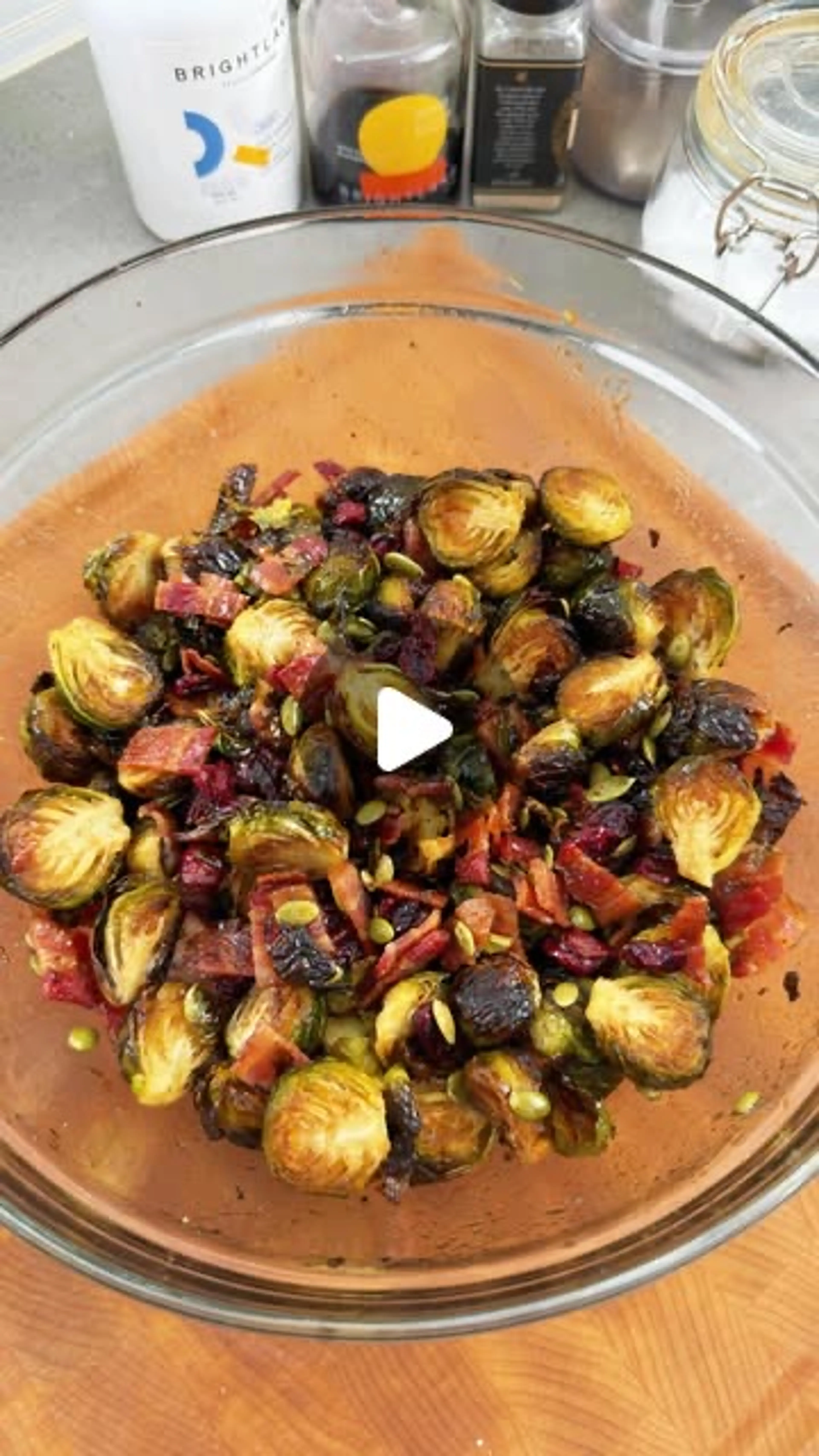 Roasted Balsamic Brussels Sprouts