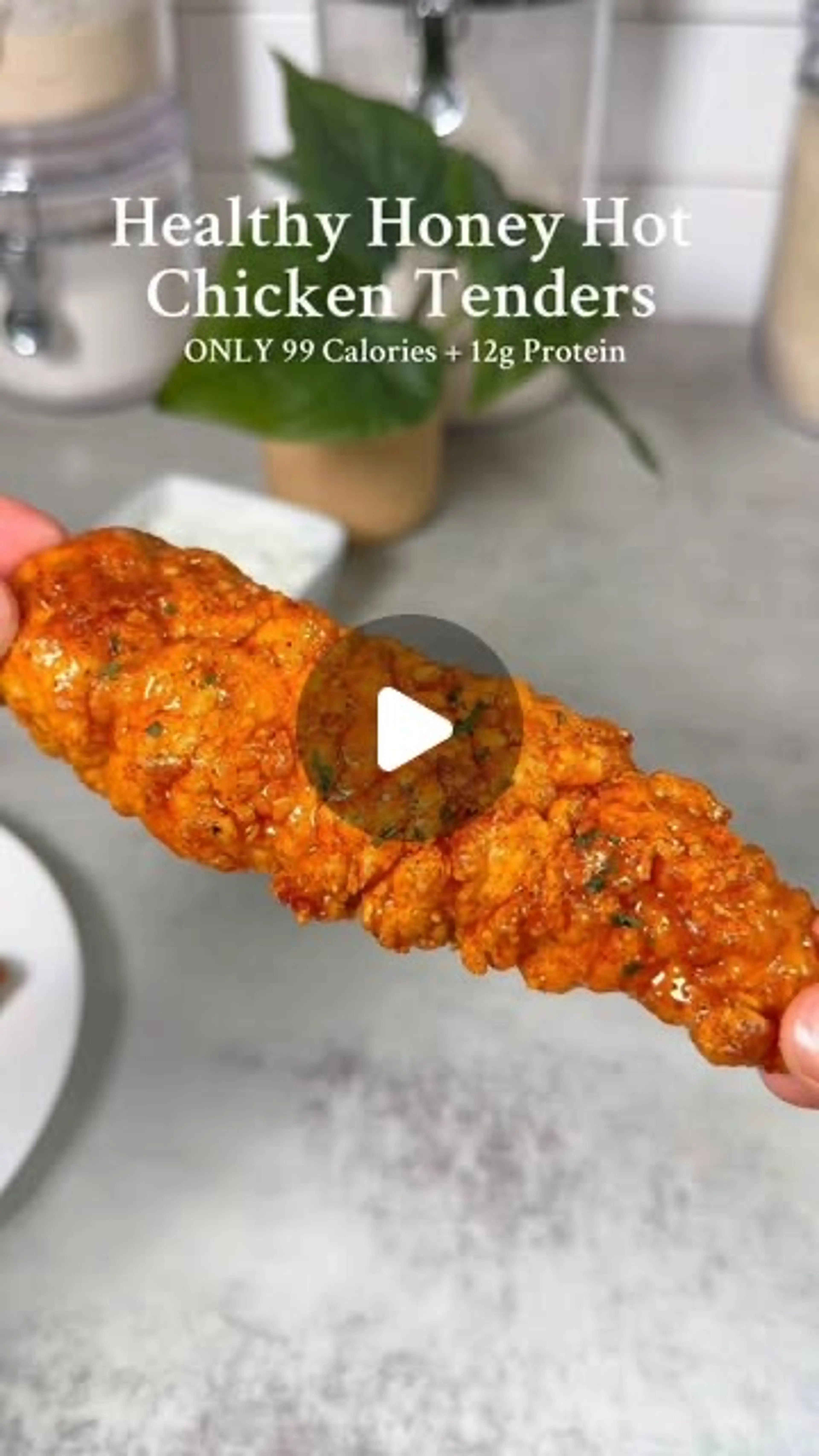 Healthy Honey Hot Chicken Tenders