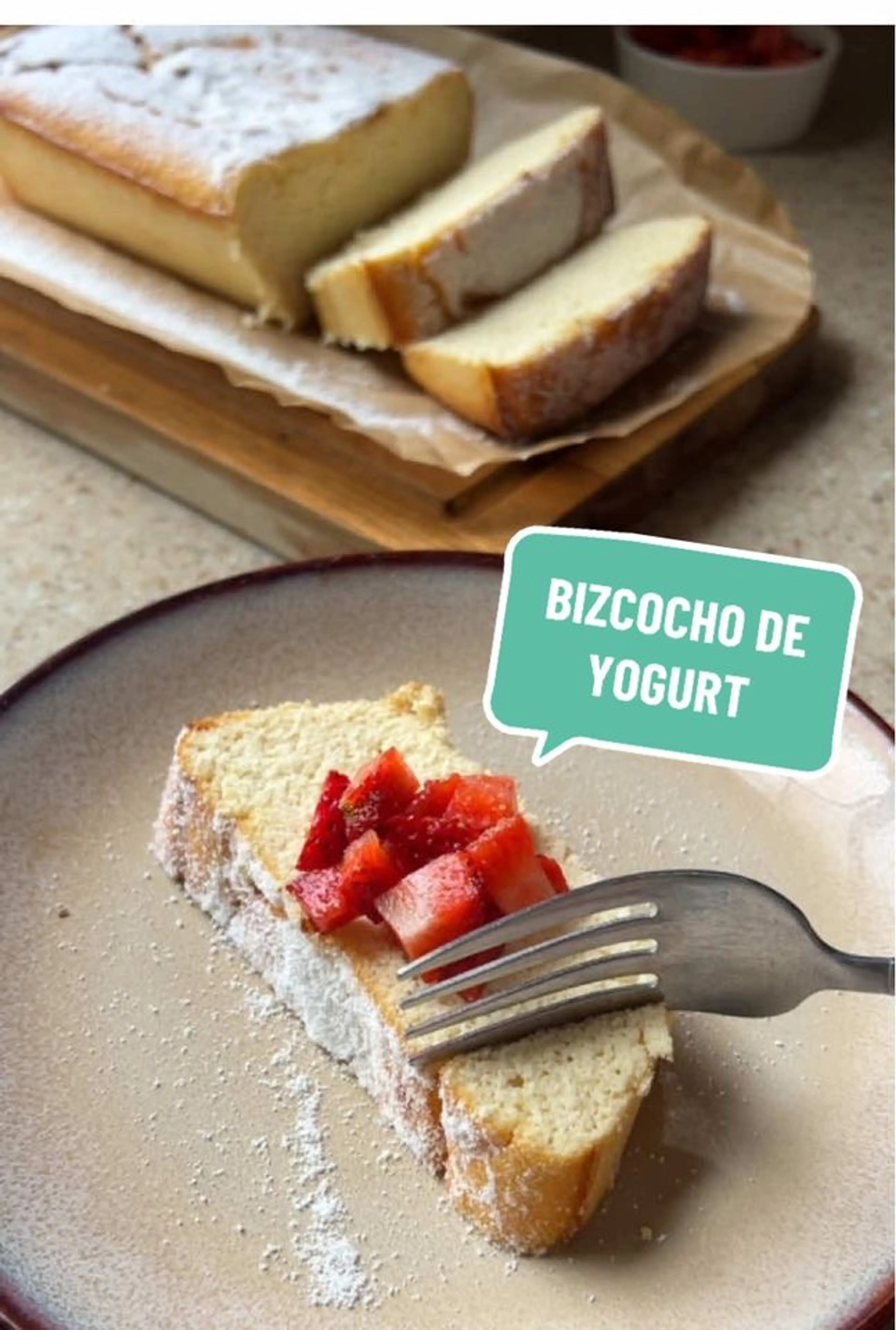 Bizcocho De Yogurt