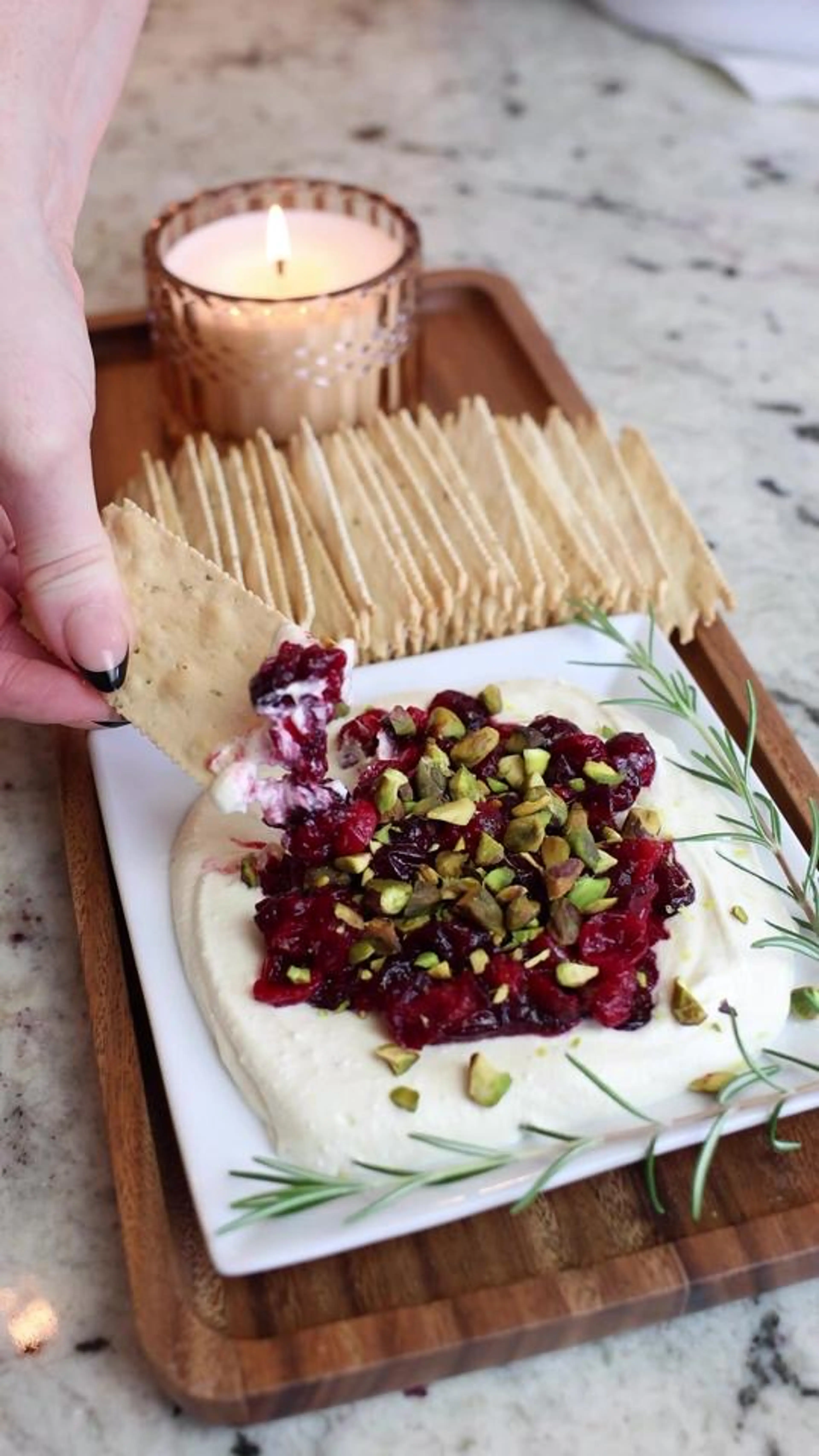 Cranberry Whipped Feta Is the Perfect Holiday Appetizer