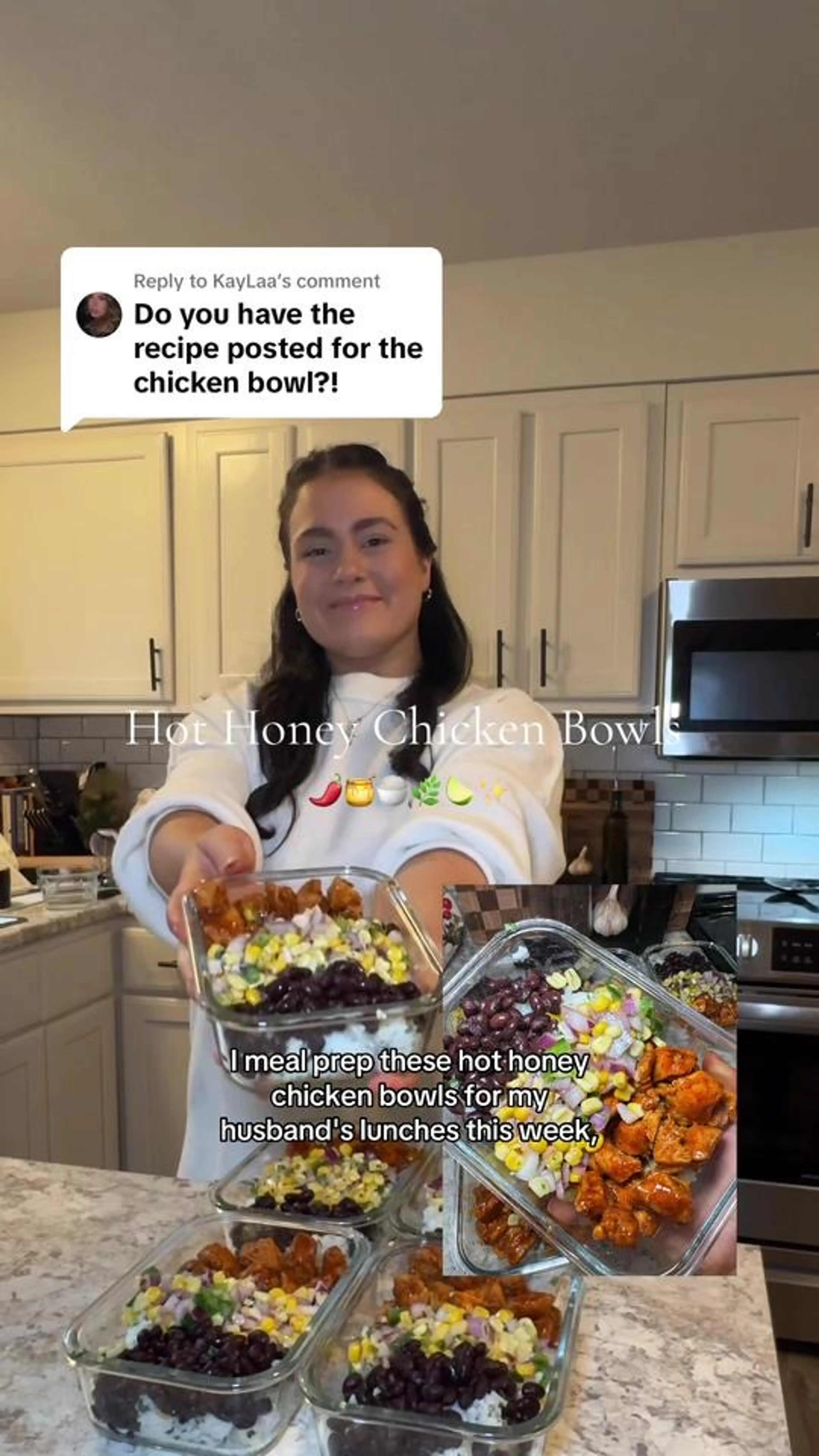 Hot Honey Chicken Bowls