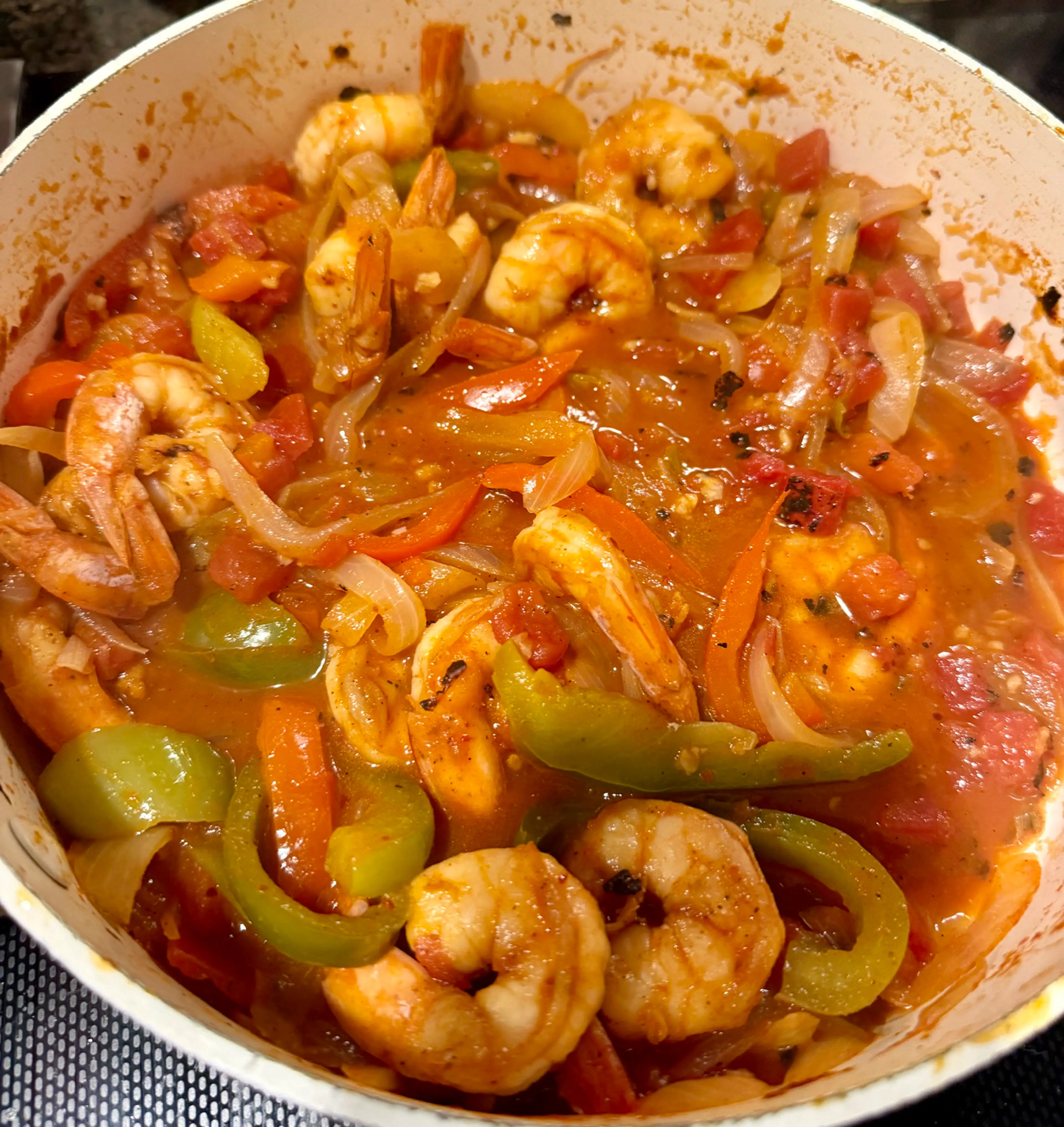 Cajun Shrimp & Peppers