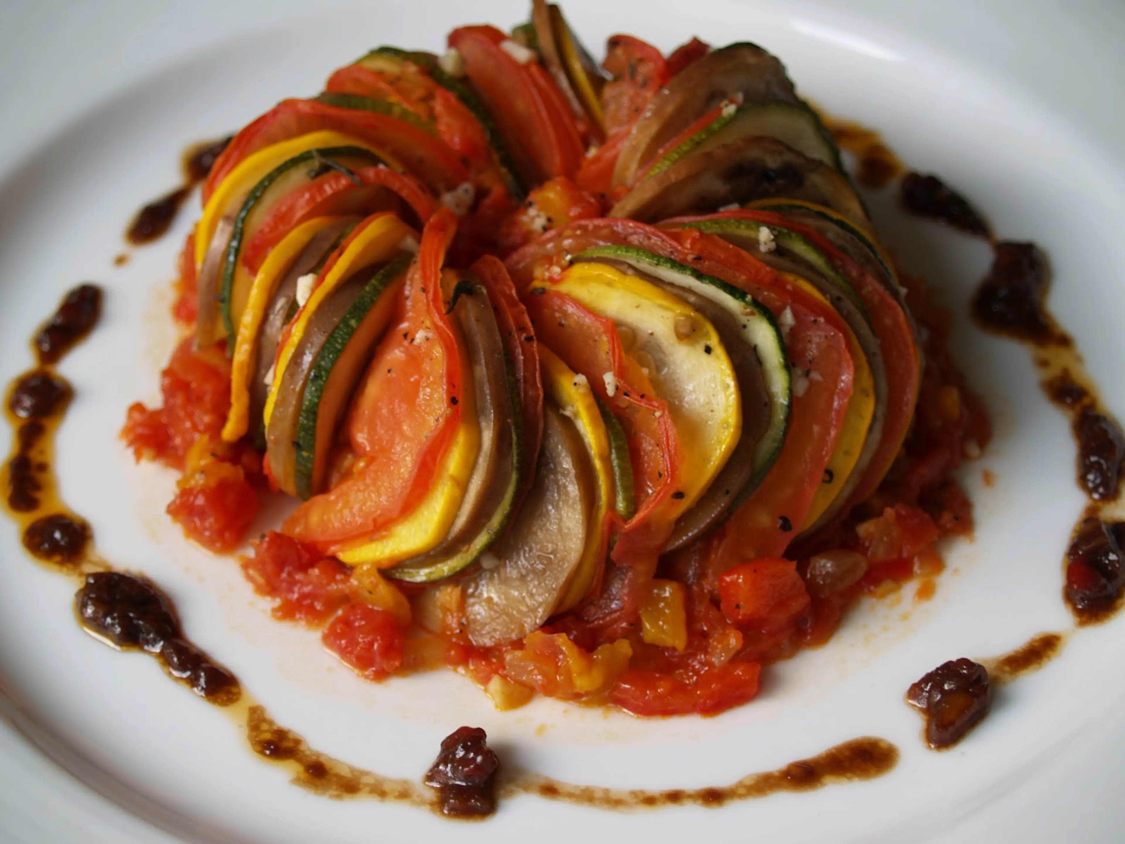 Confit Byaldi (Ratatouille)