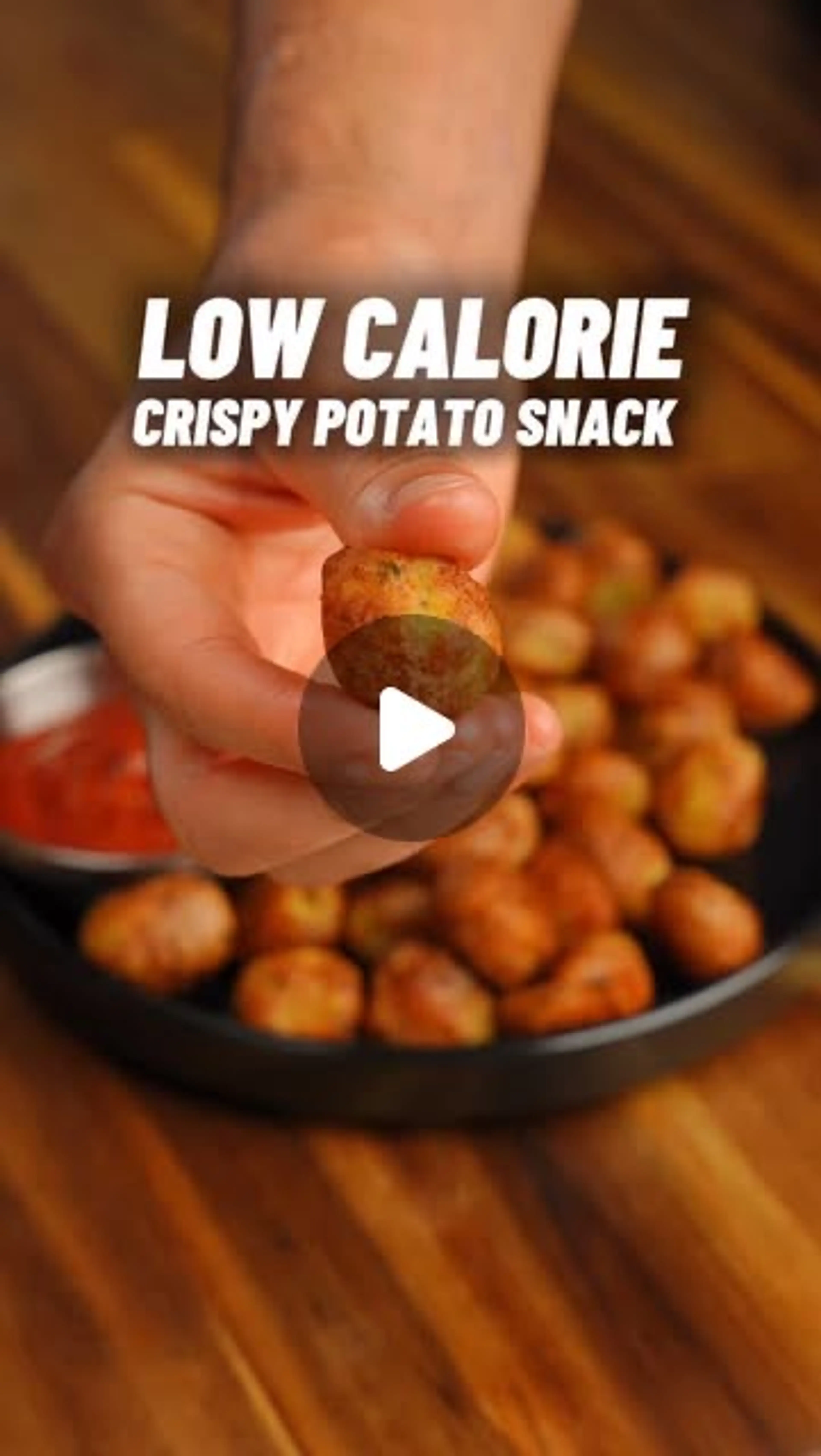 Low Calorie Crispy Potato Snack