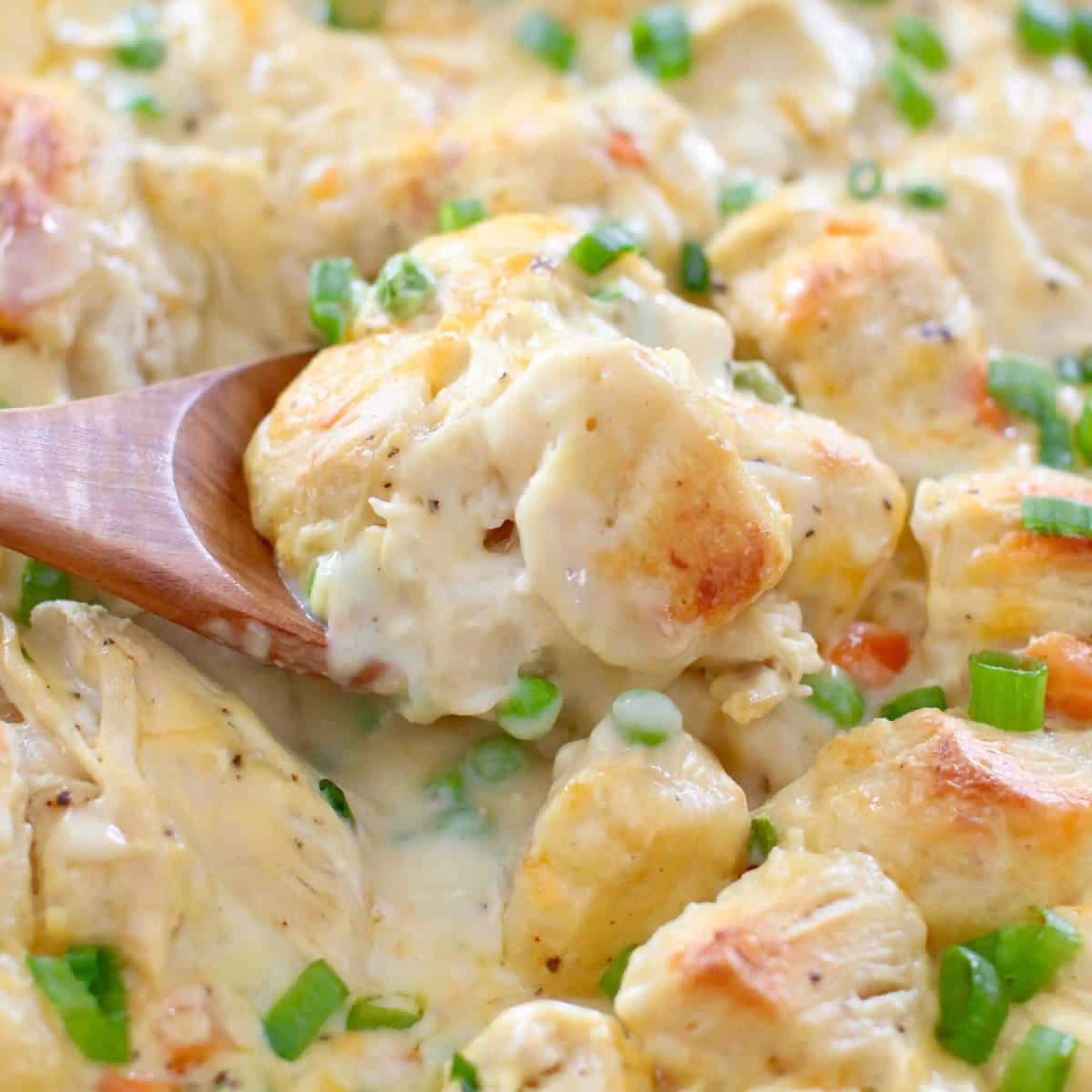 Chicken and Biscuits Casserole