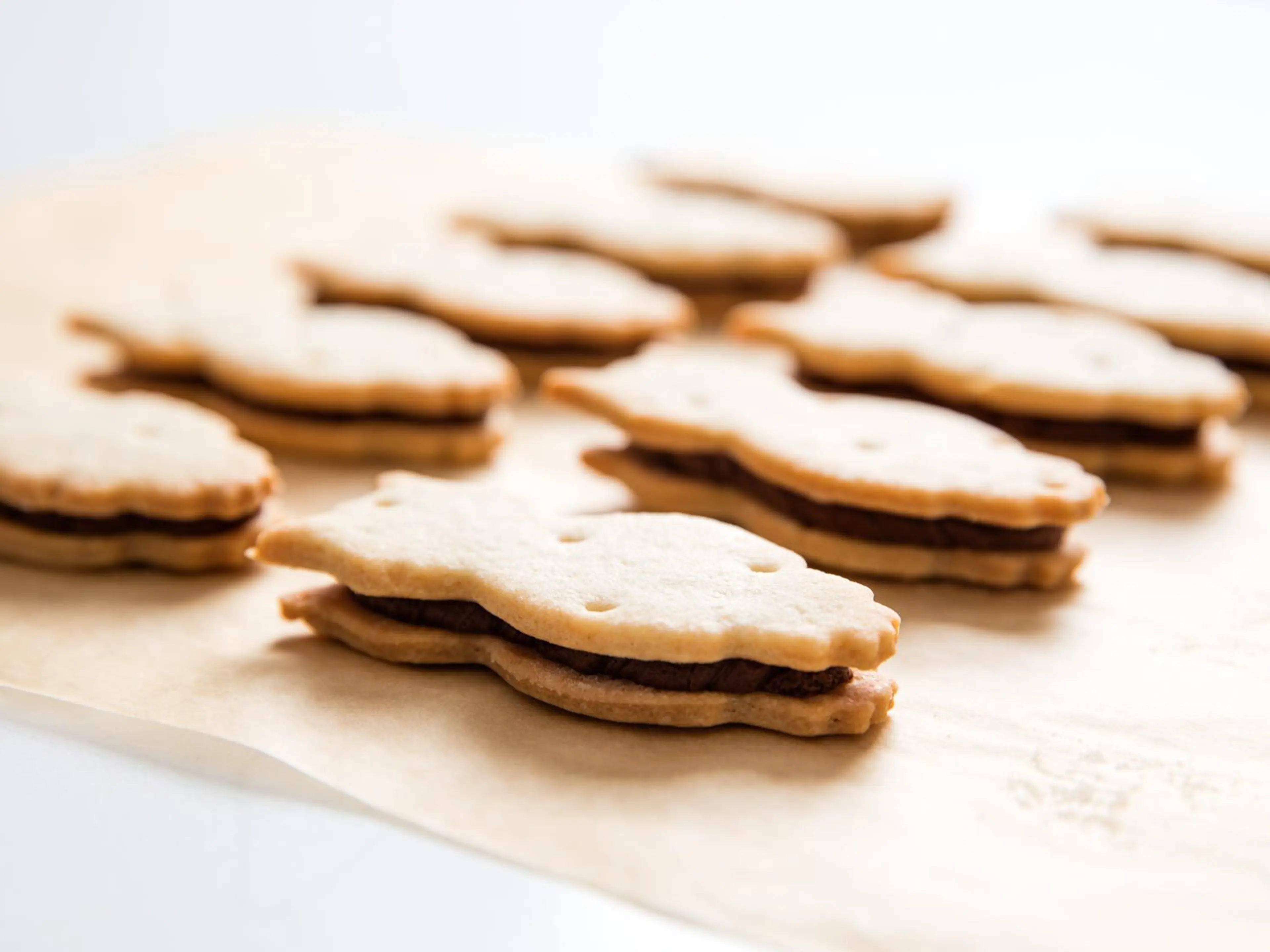E.L. Fudge-Style Chocolate and Vanilla Sandwich Cookies Reci