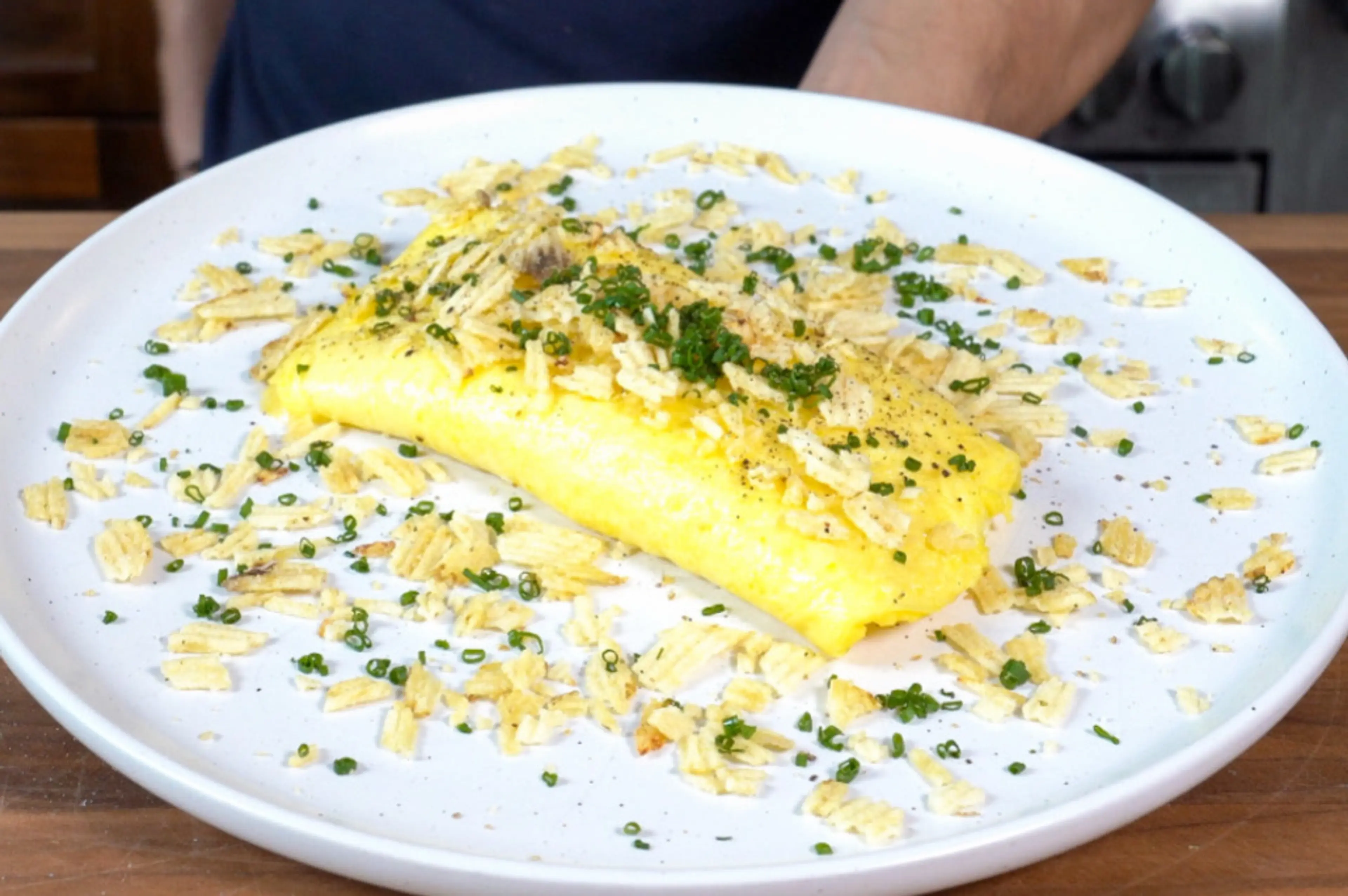 Potato Chip Omelette From “The Bear”