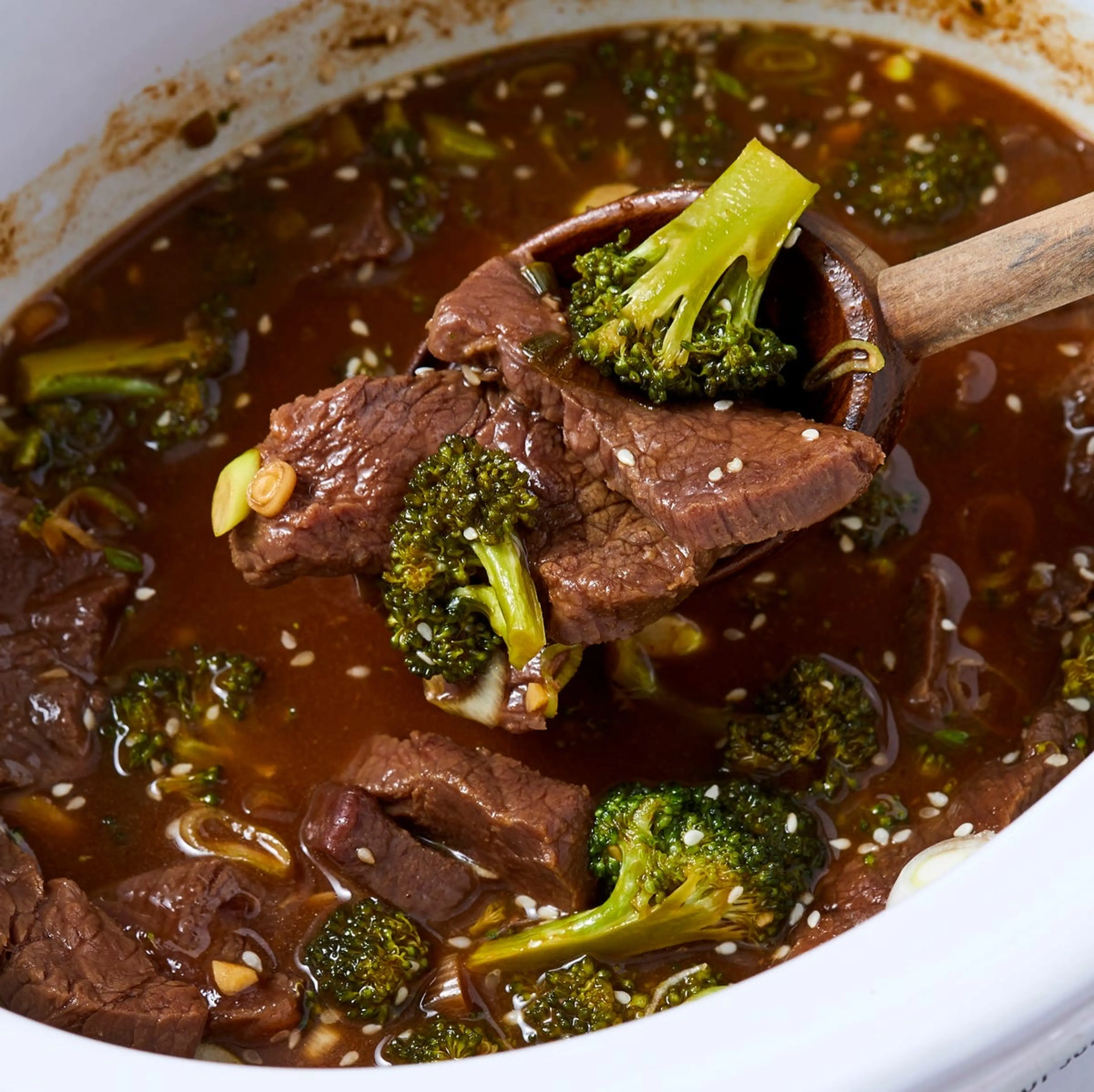 Slow-Cooker Beef & Broccoli