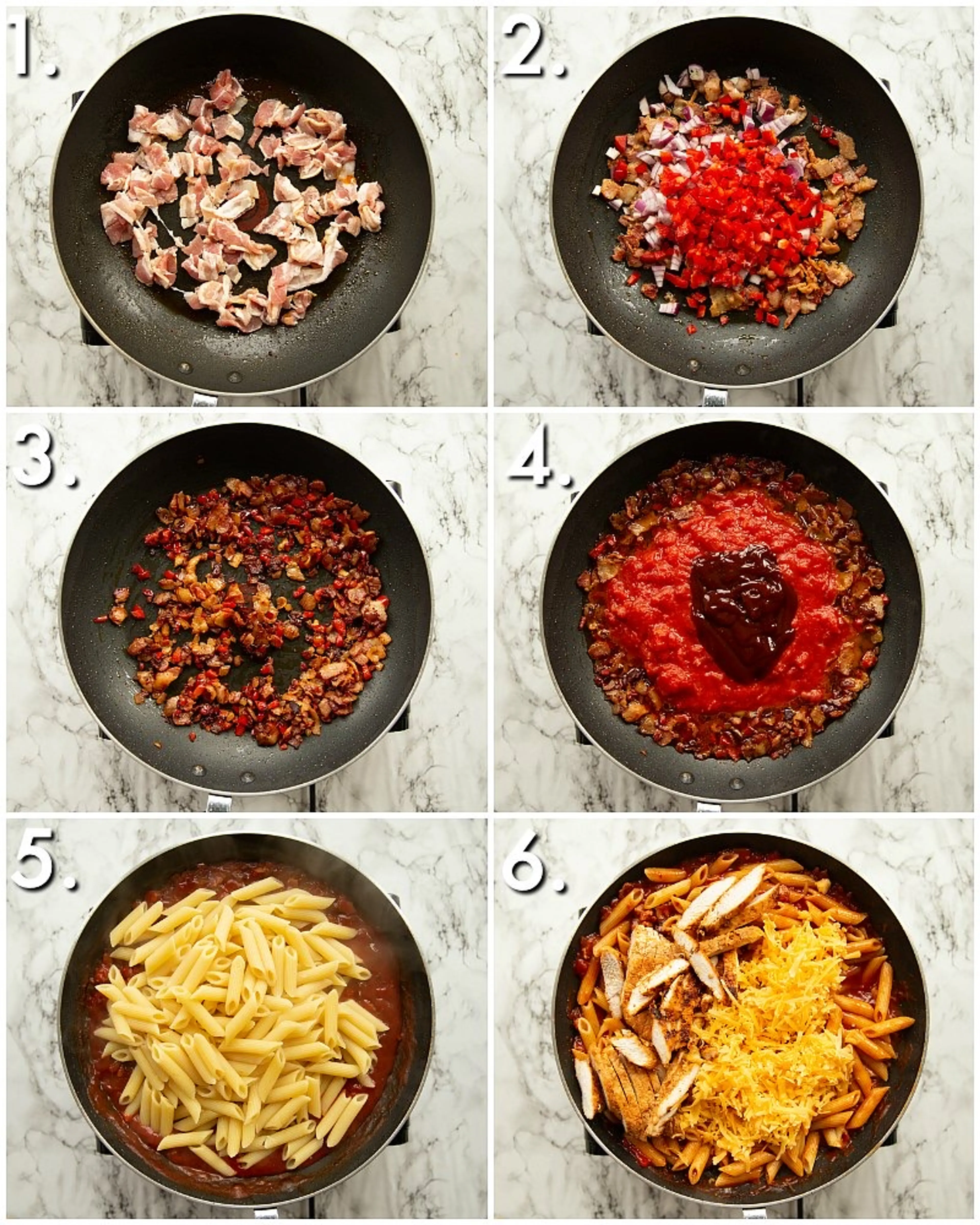 BBQ Chicken Pasta
