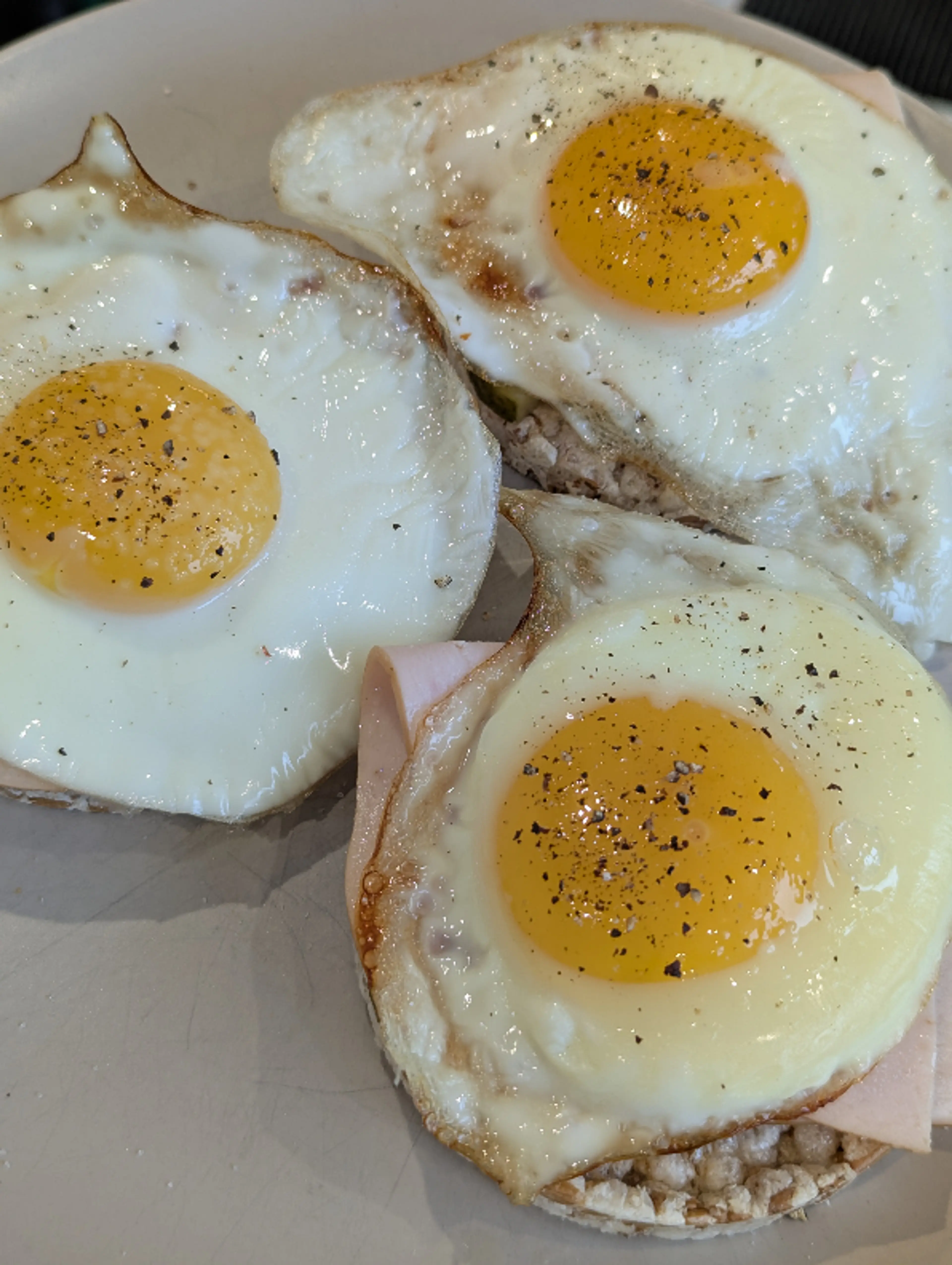 🍳🐔 Oeufs Poulet Sur Galettes D'épeautre