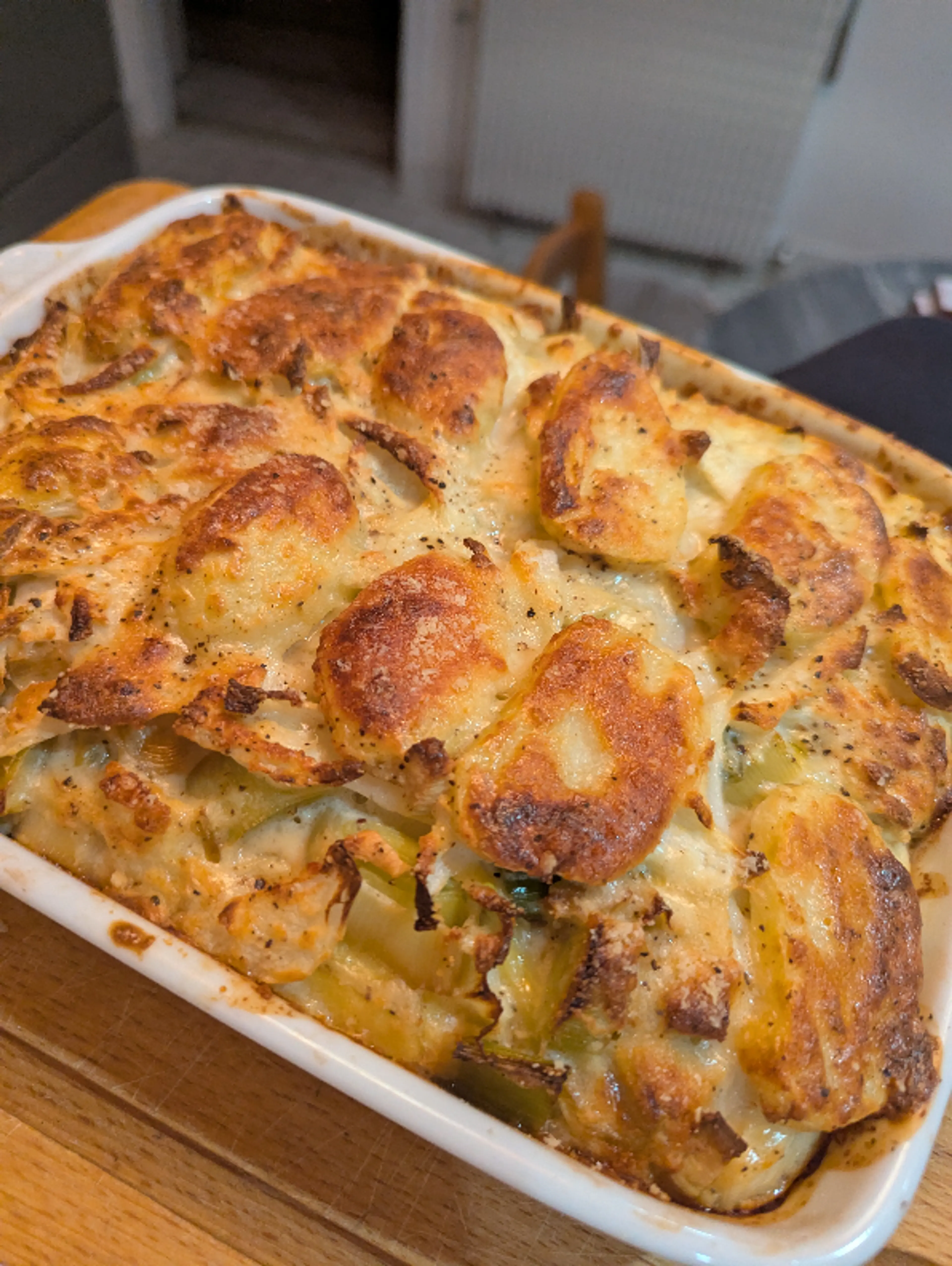 🥔 Gratin de Poireaux et Pommes de Terre