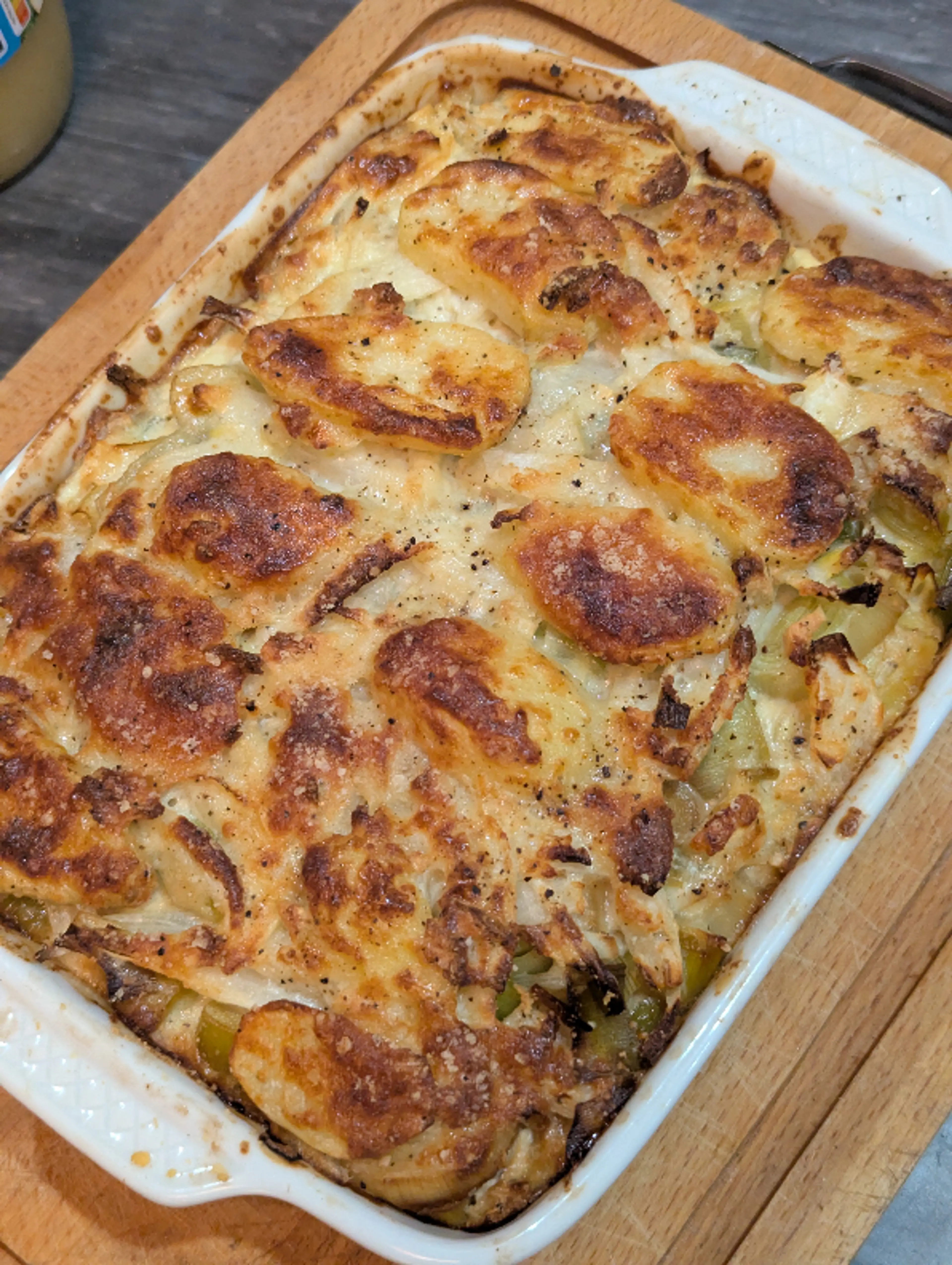 🥔 Gratin de Poireaux et Pommes de Terre