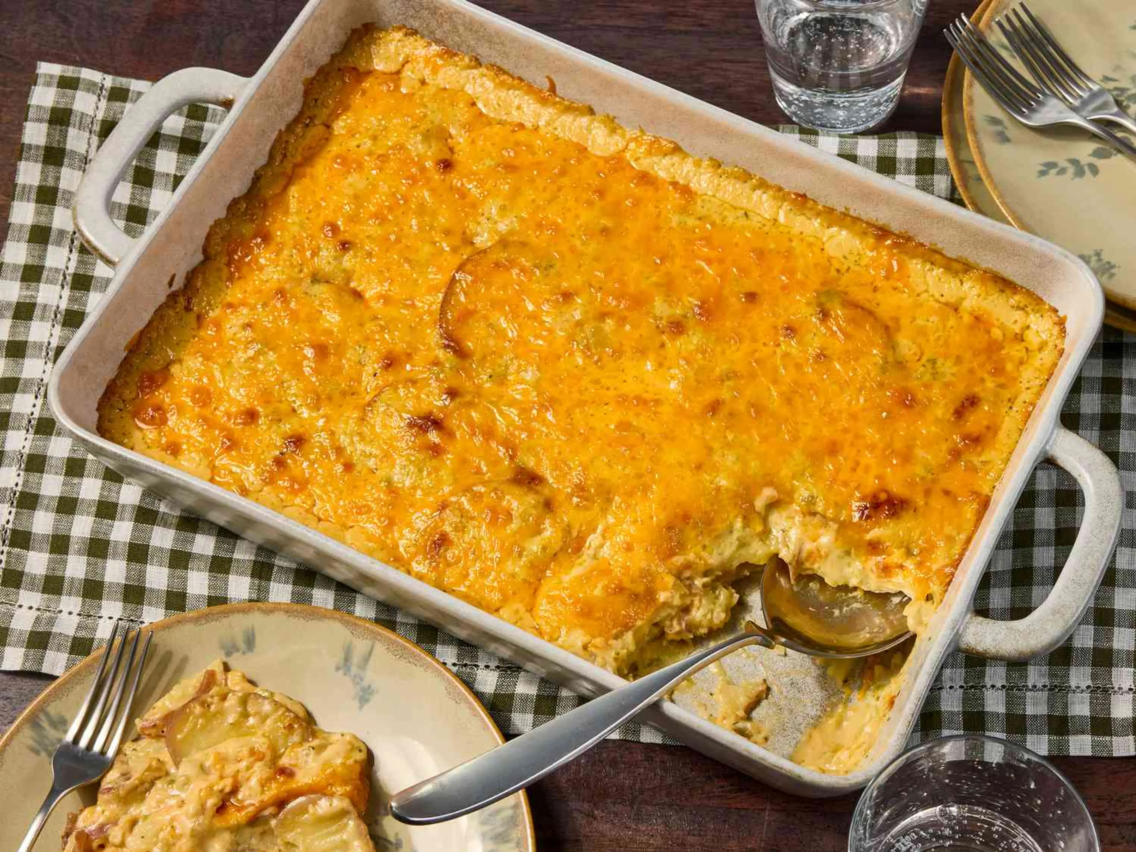 Scalloped Red Potatoes