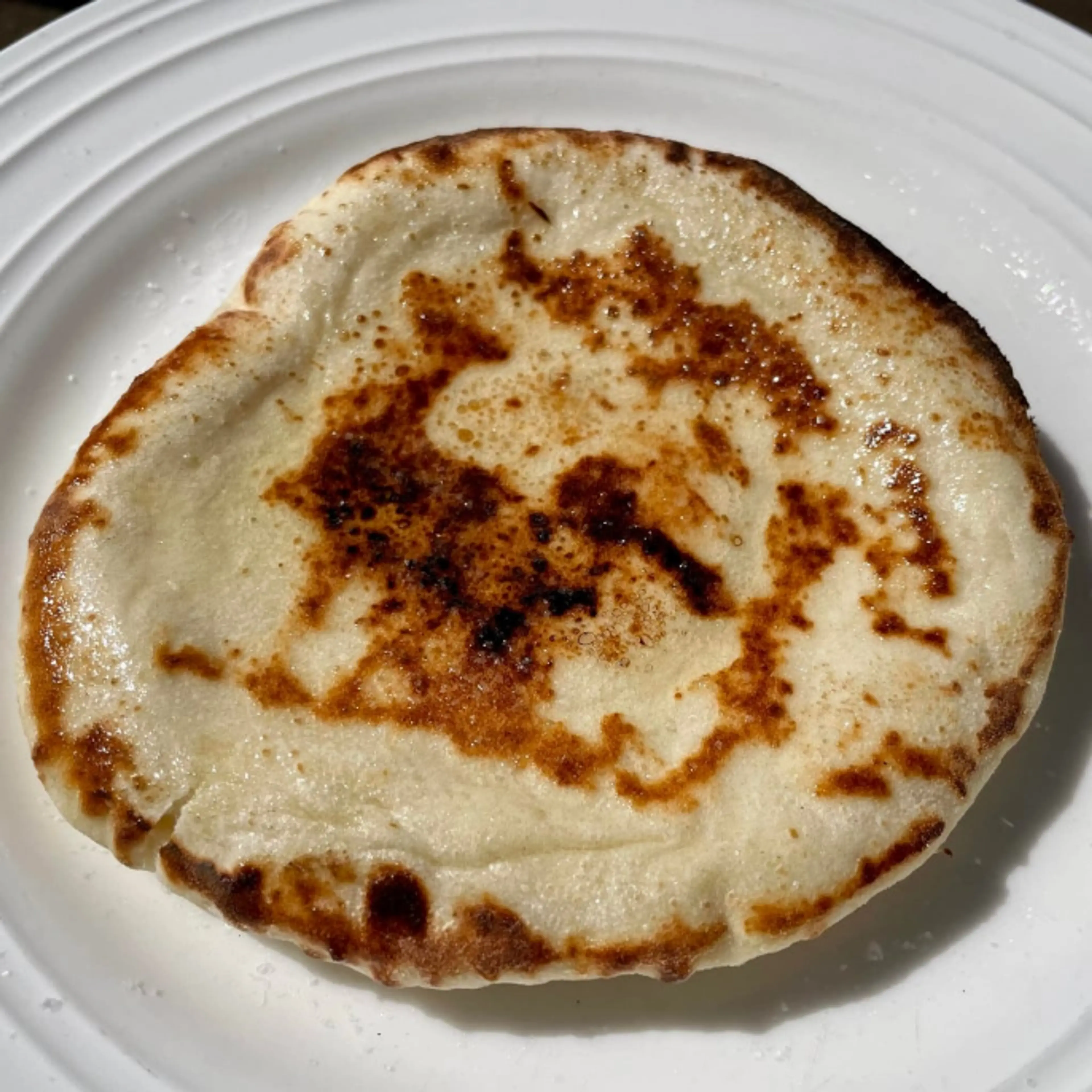 Pizza Oven Naan (Indian Flatbread)