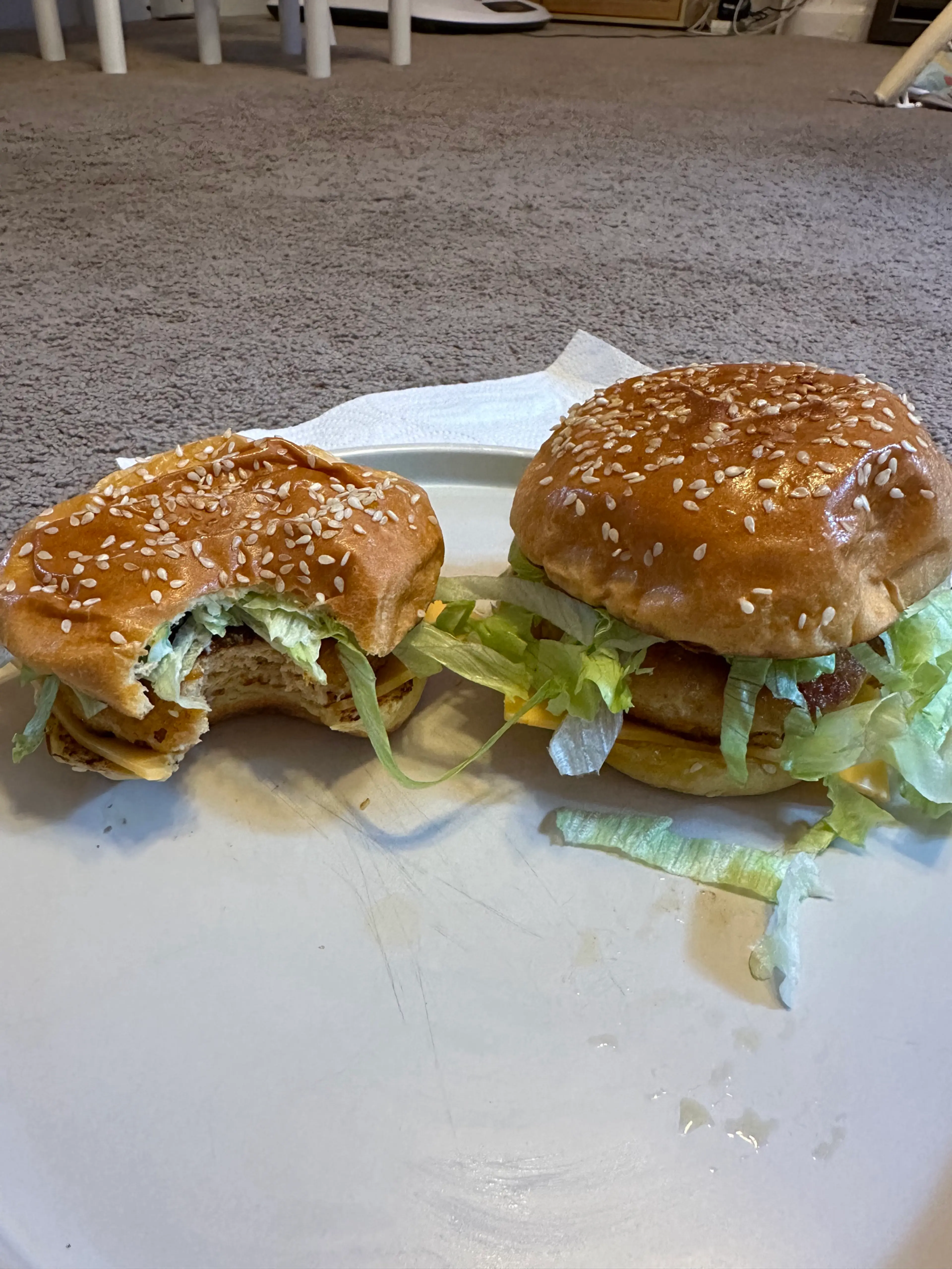 Chicken Schnitzel Burger
