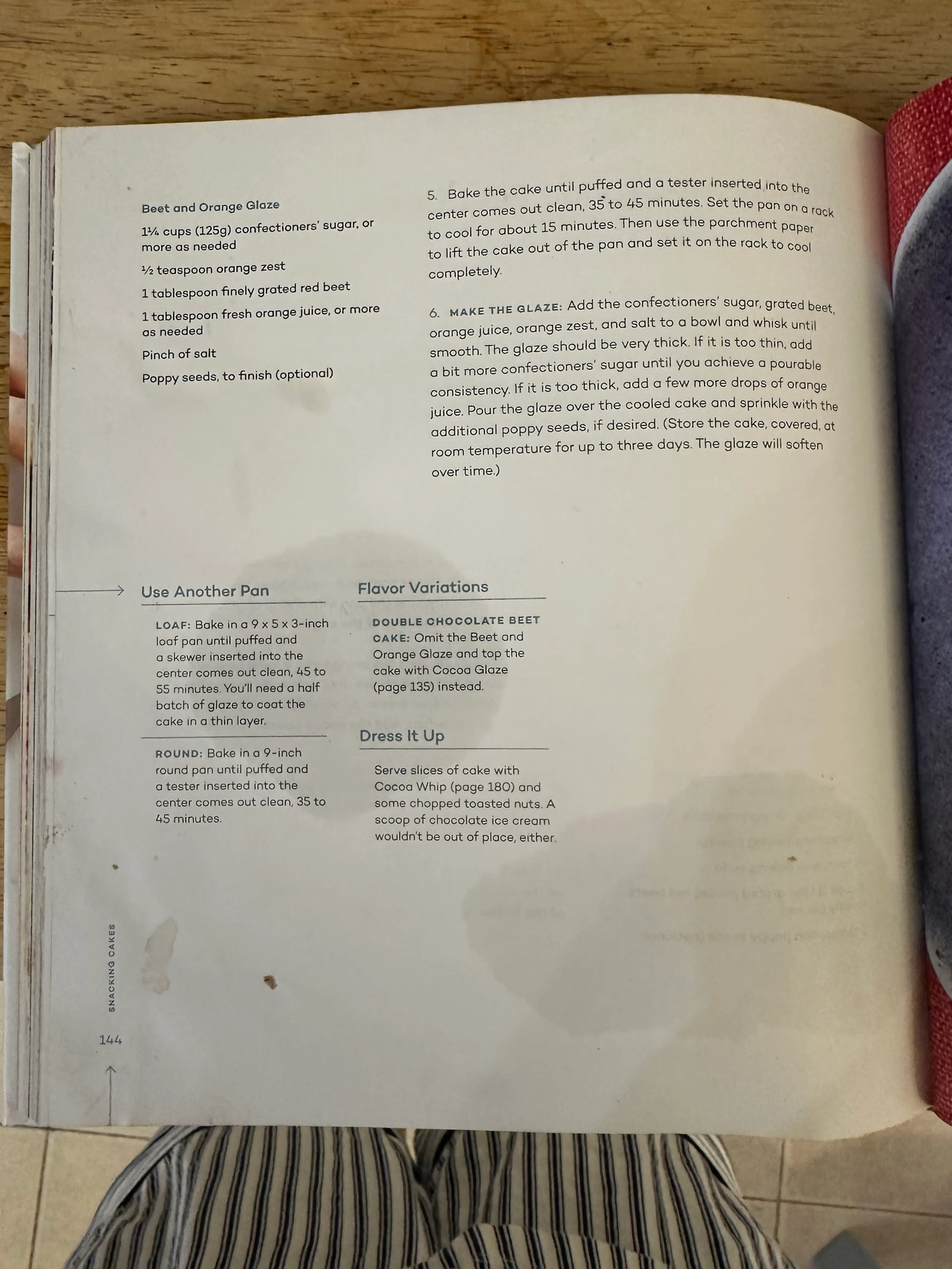 Chocolate-Orange Beet Cake