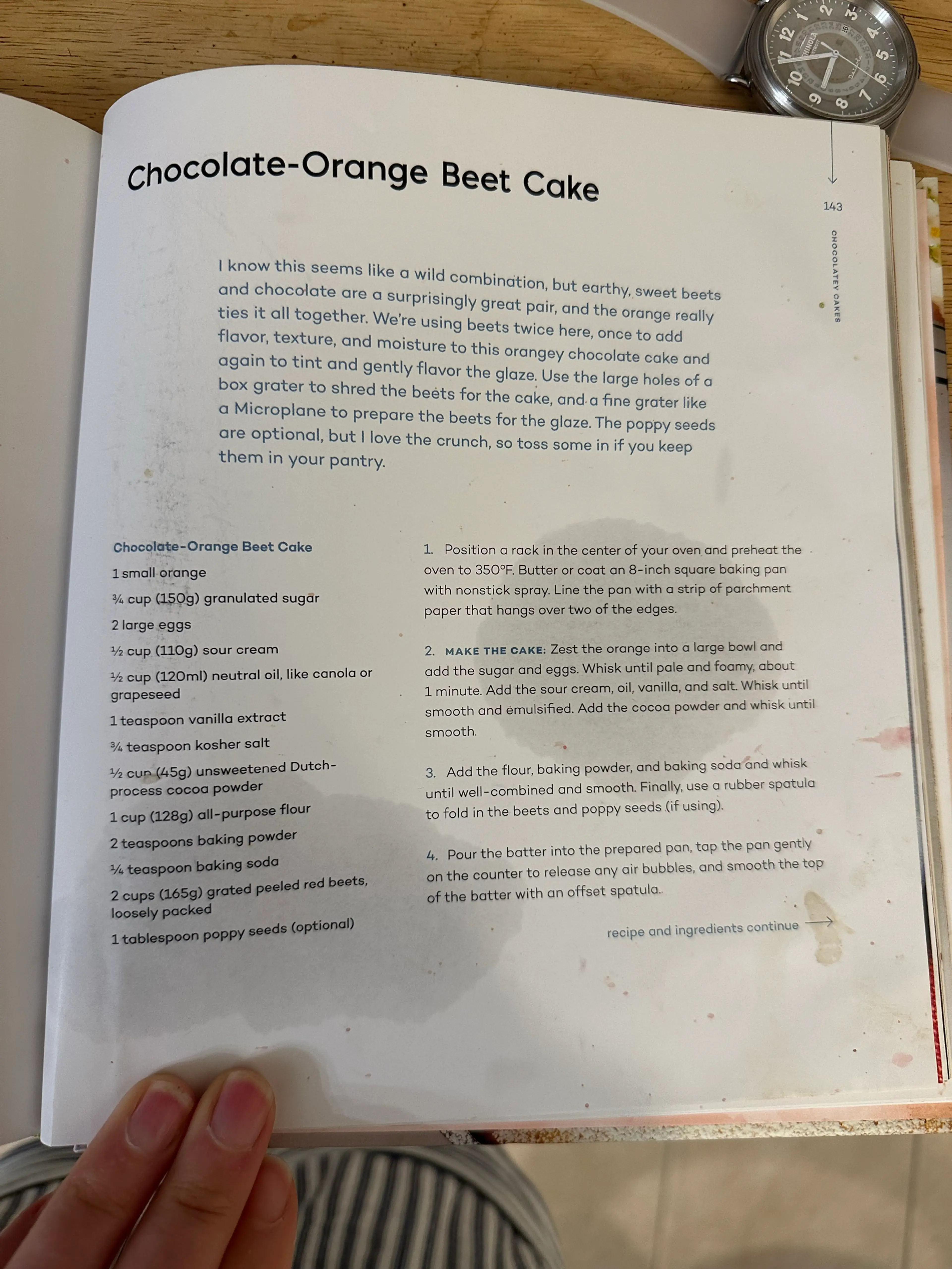 Chocolate-Orange Beet Cake