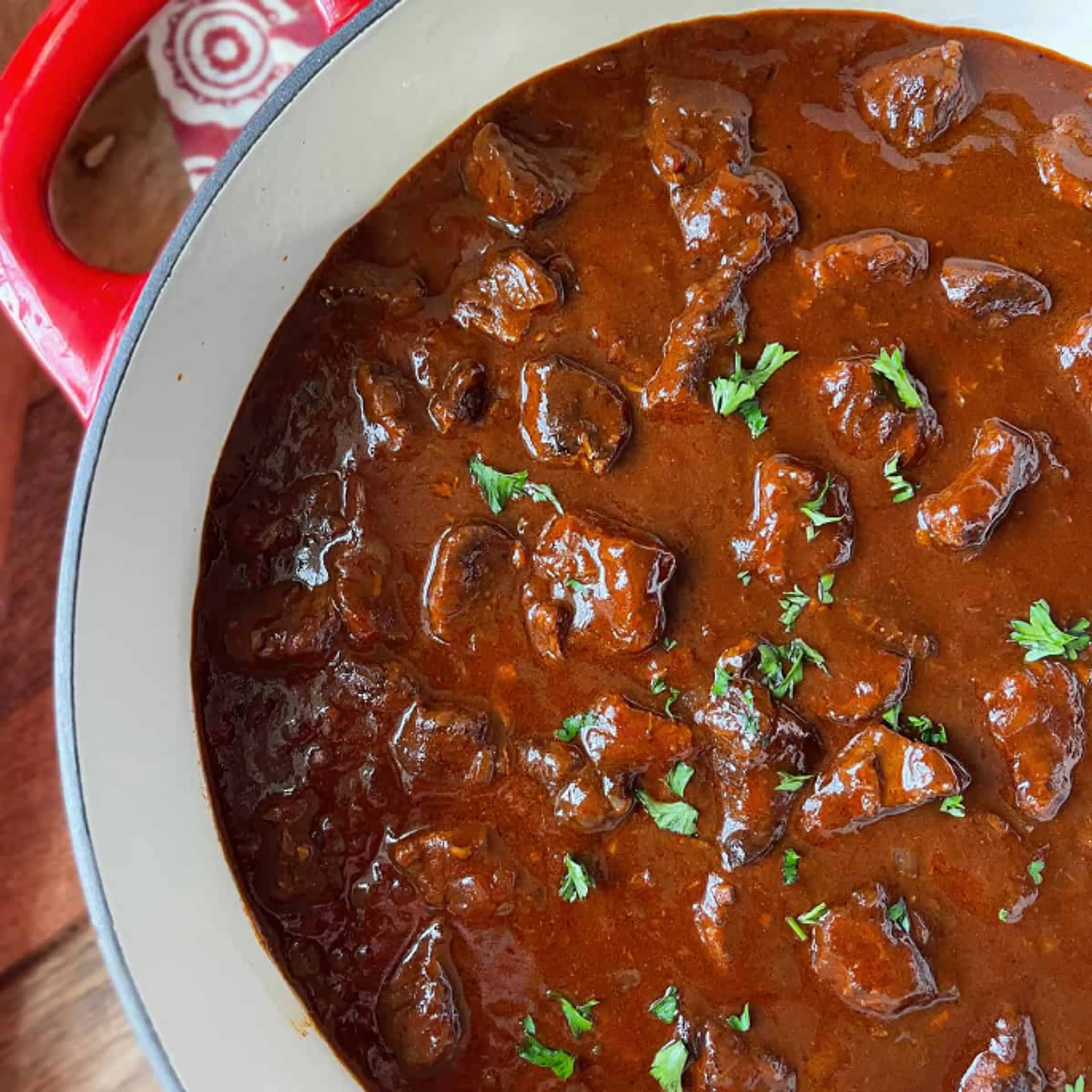 Authentic German Goulash (Rindergulasch)