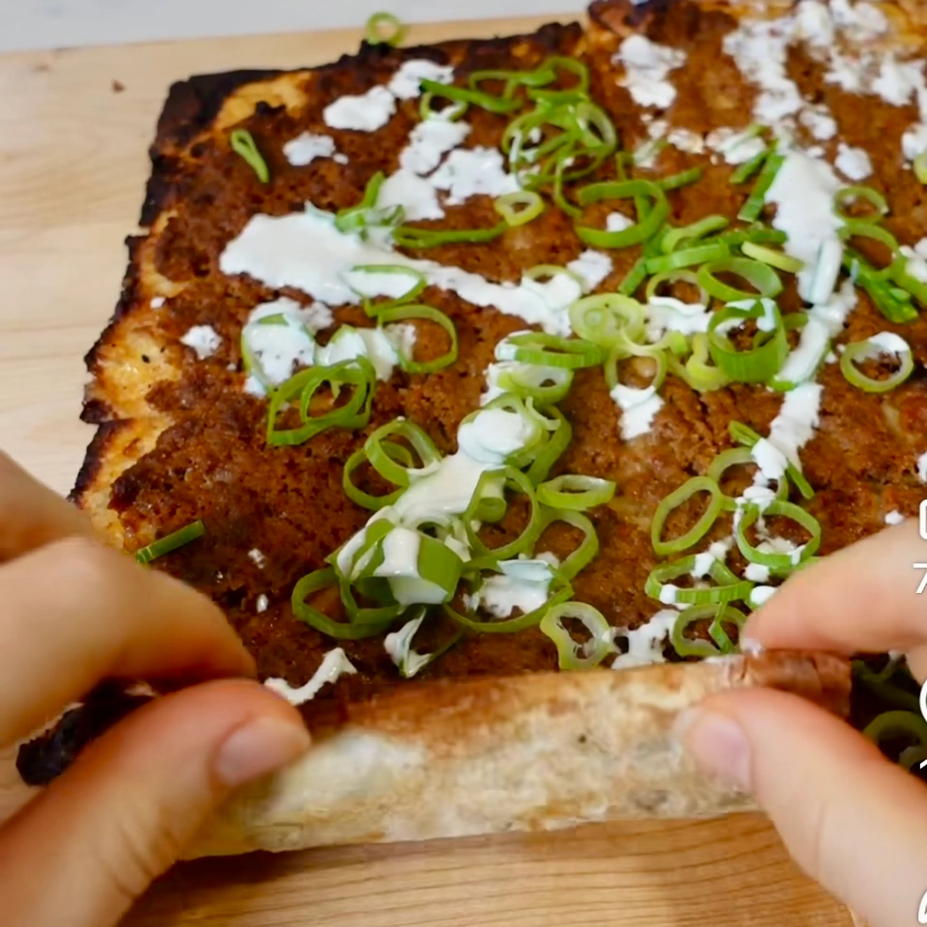 Lahmacun / Turkish Pizza