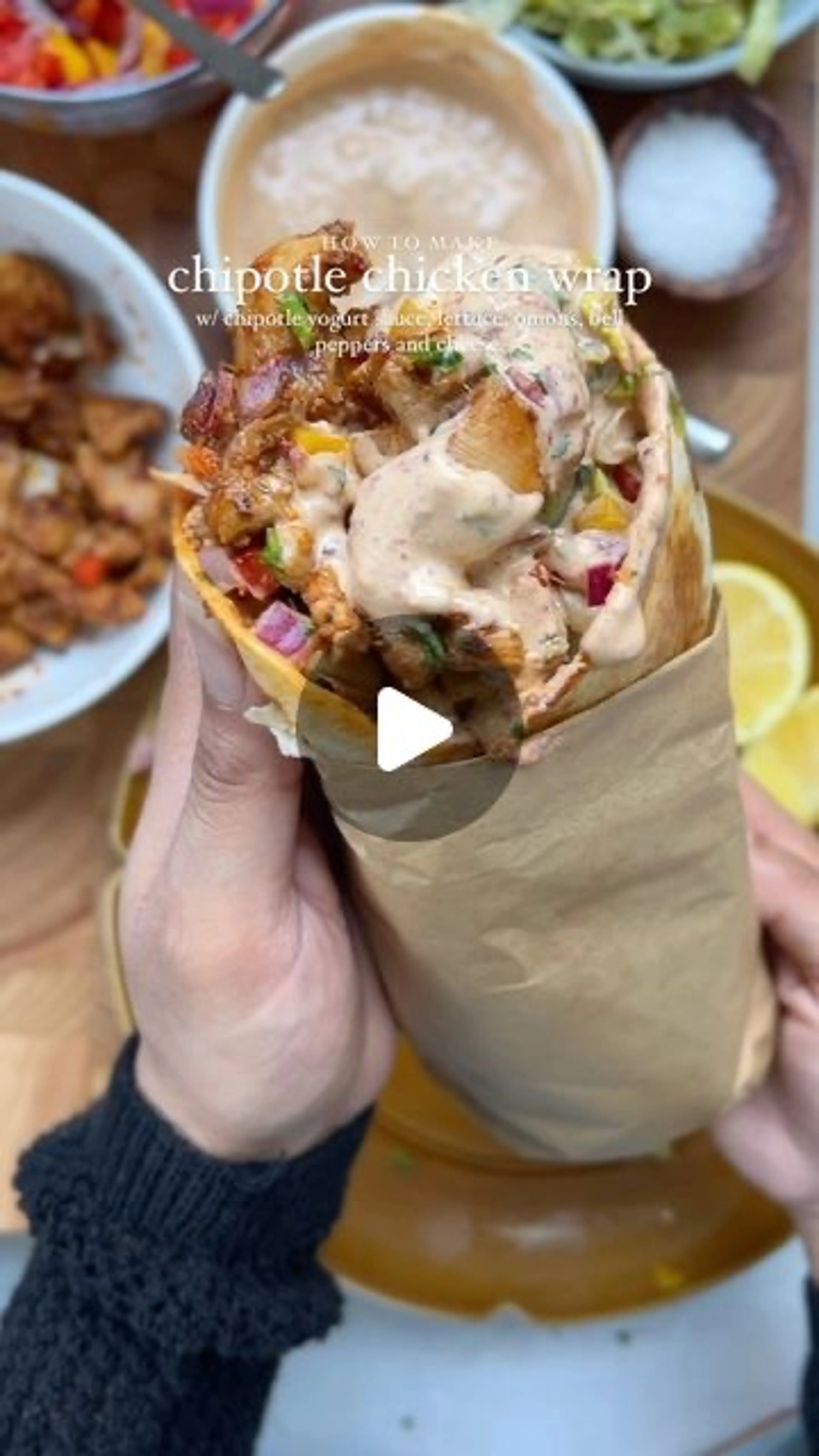 Chipotle Chicken Wrap