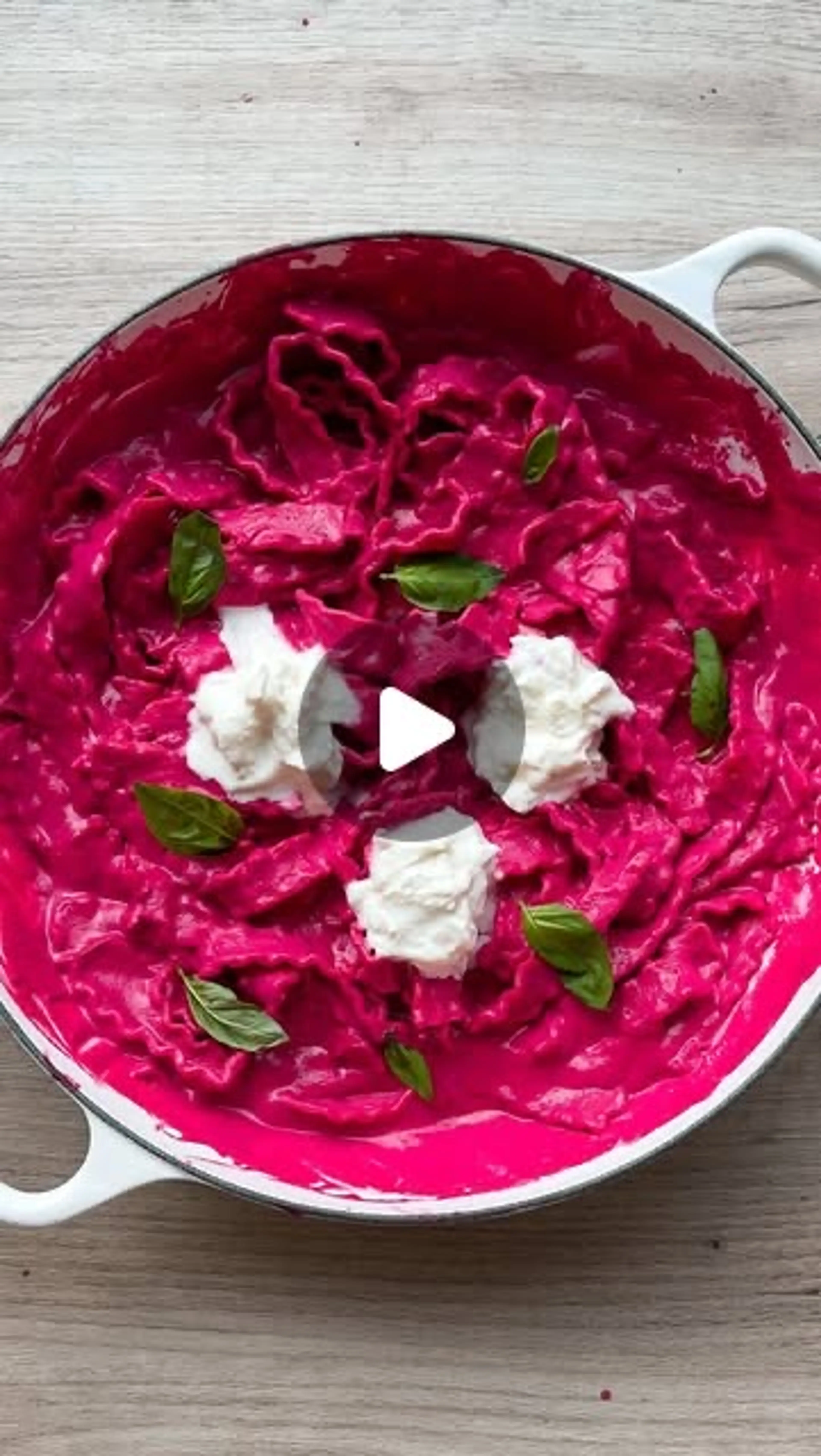 No Chopping Beet Pasta - 30g of Protein Per Servin