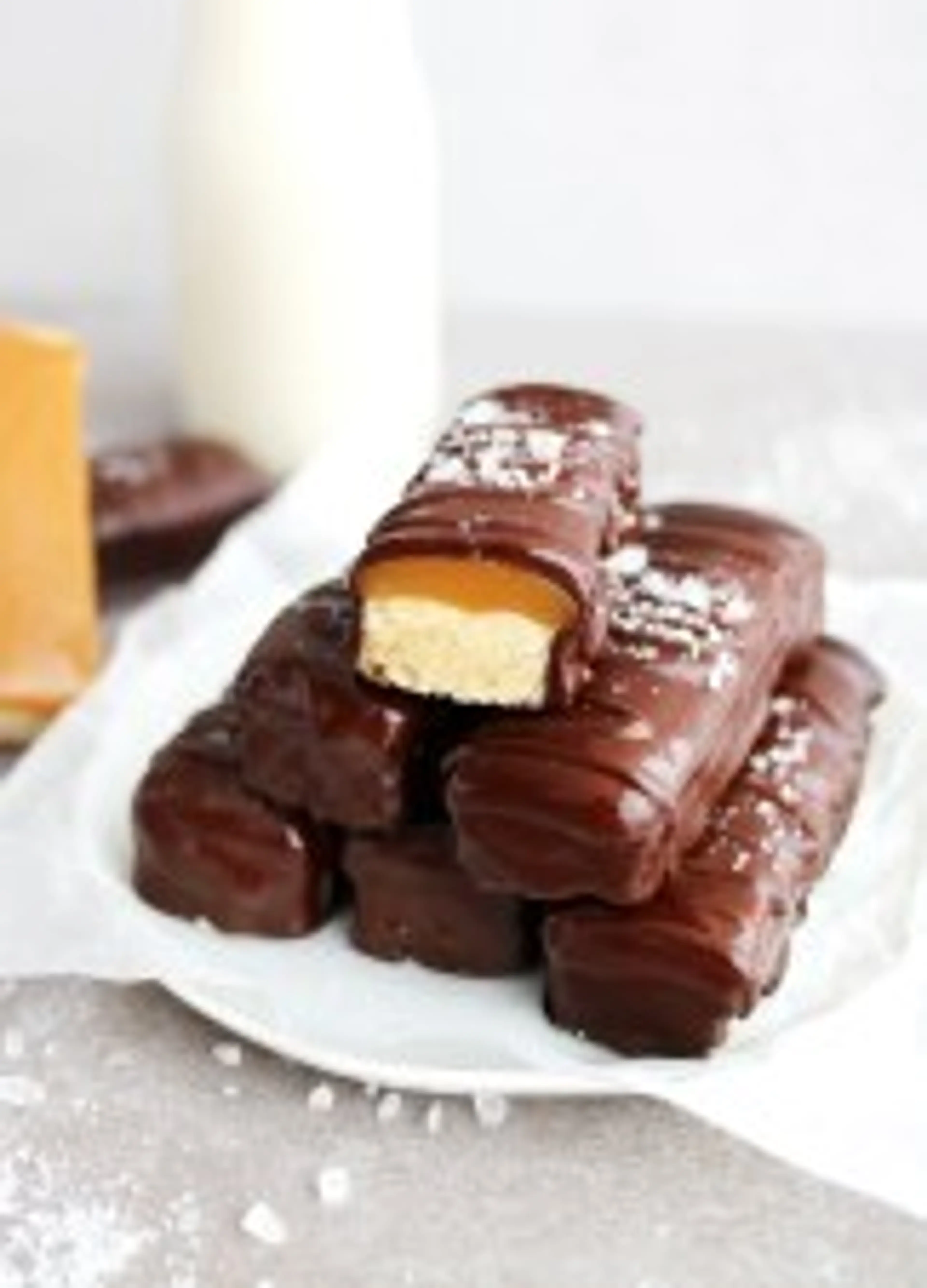 Easy Vegan Twix Bars